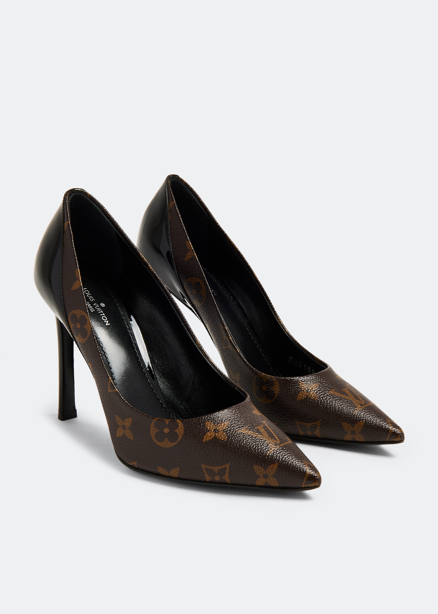 

Cherie monogram pumps, Brown