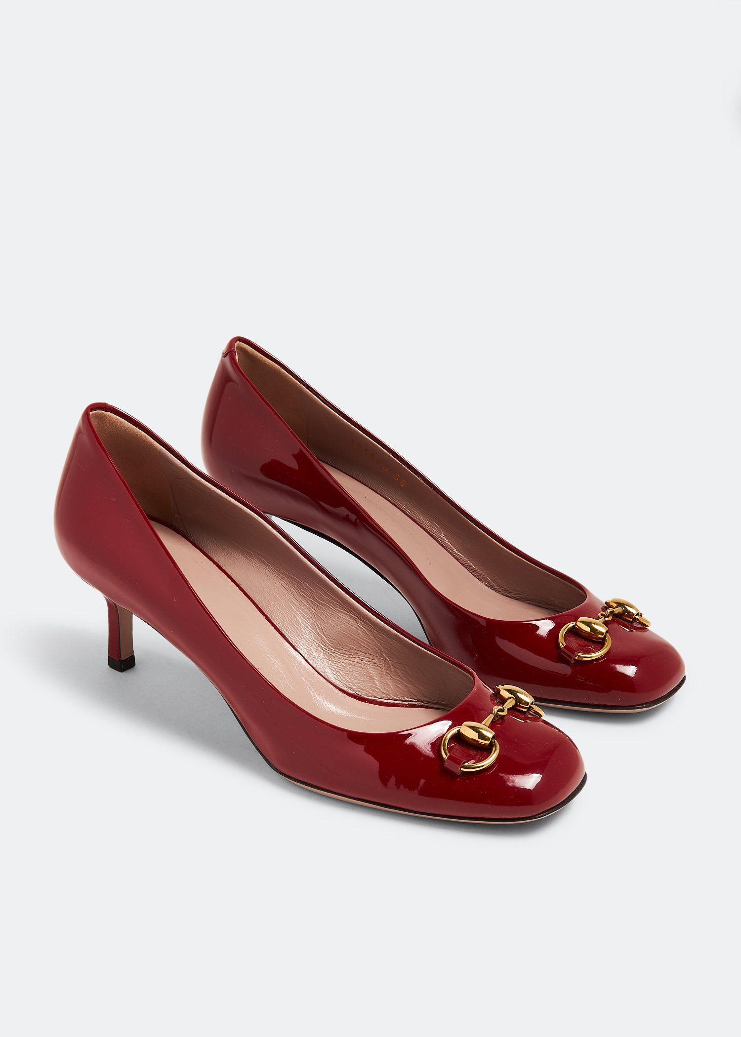 

Jolene Horsebit pumps, Red