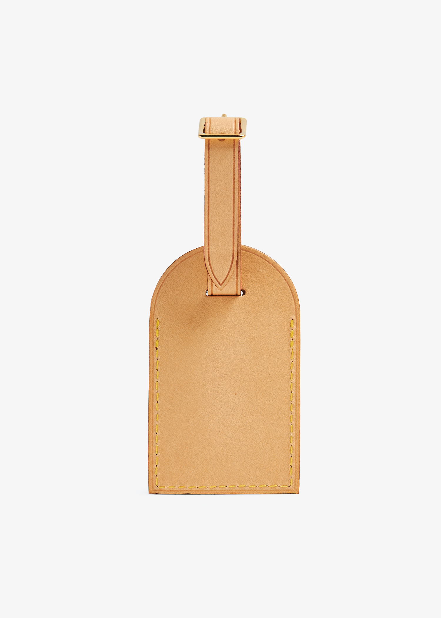 

Vachetta luggage tag, Beige