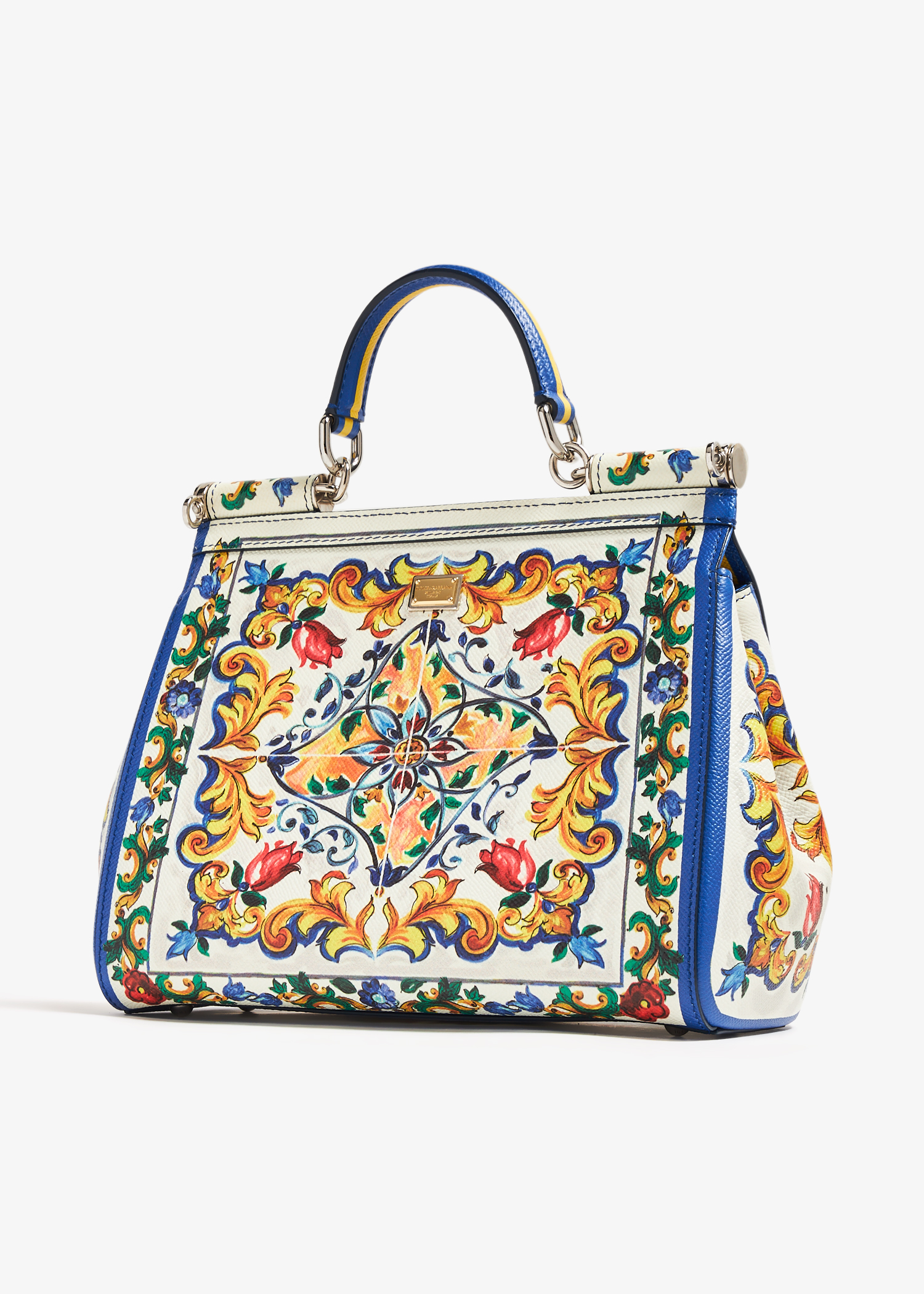 

Sicily medium top handle bag, Multicolored