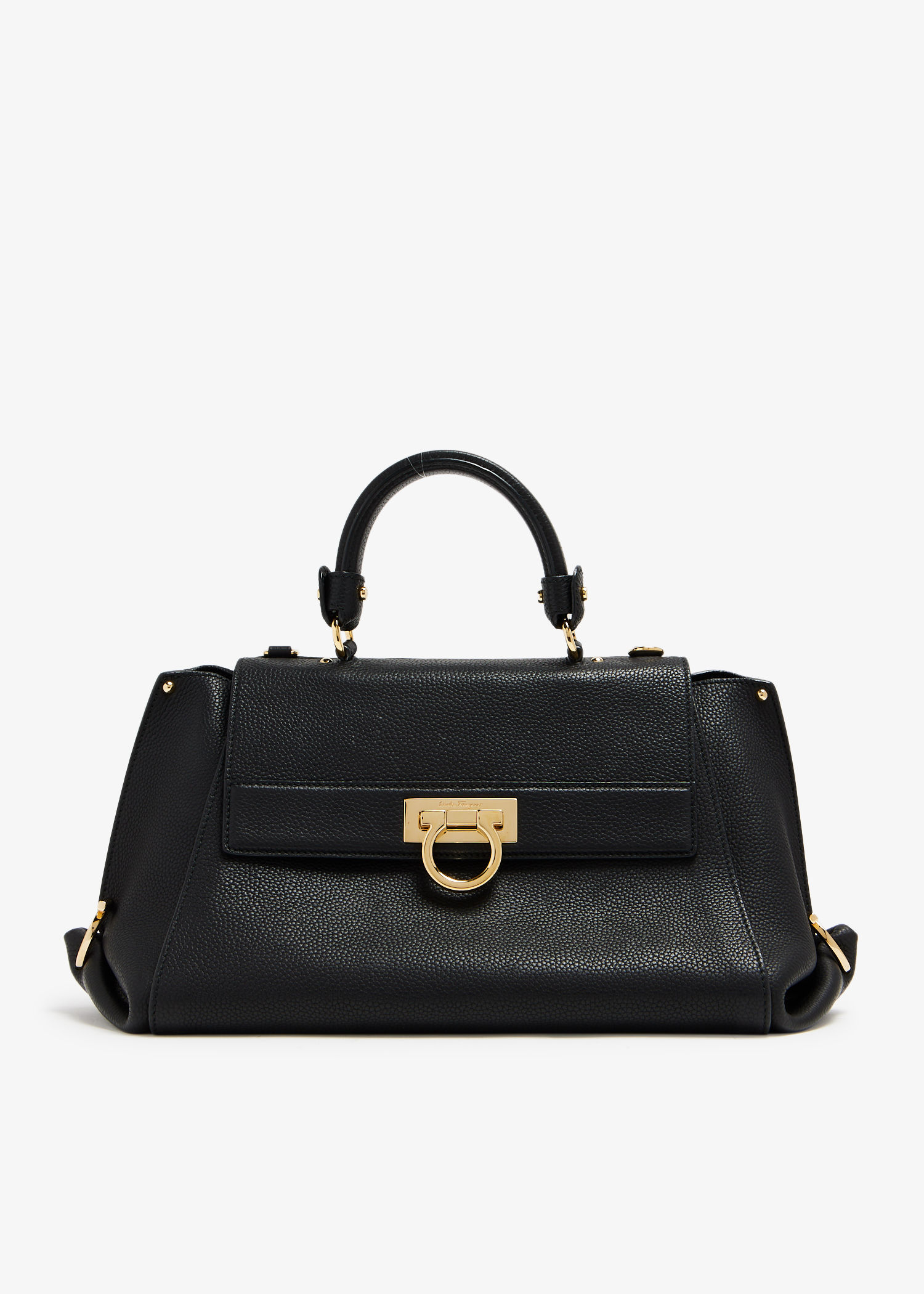 

Medium Sofia top-handle bag, Black