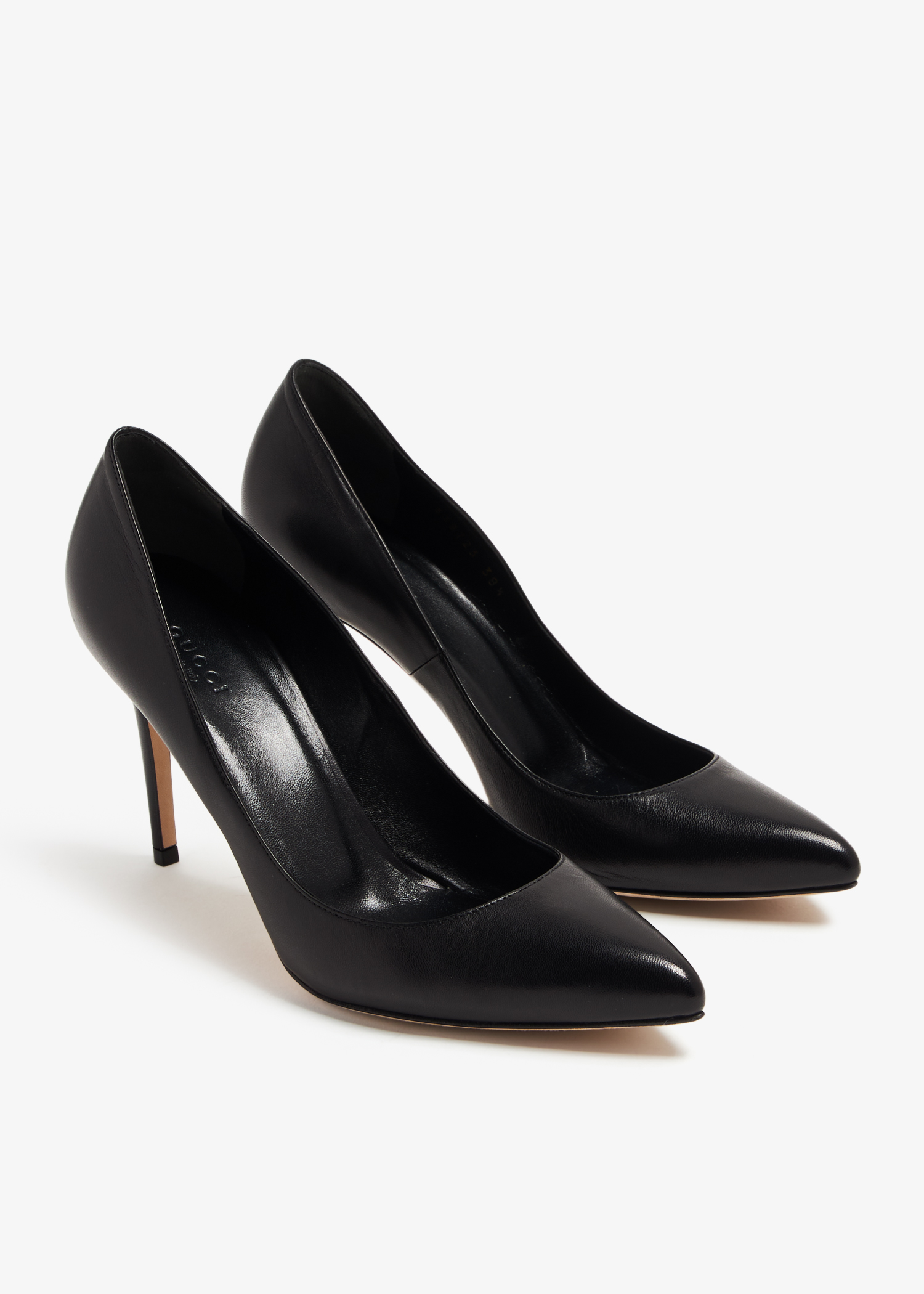 

Leather pumps, Black