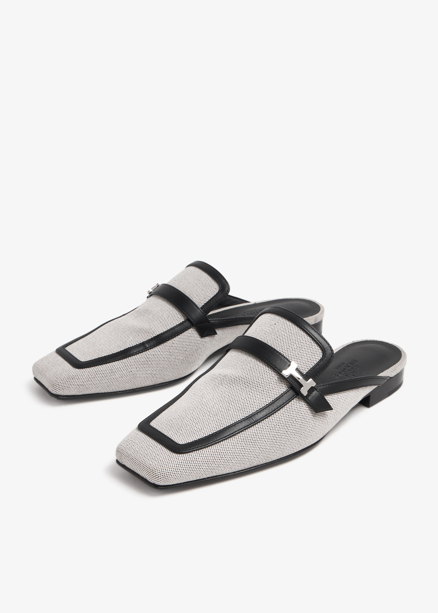 

Groupie mules, Grey