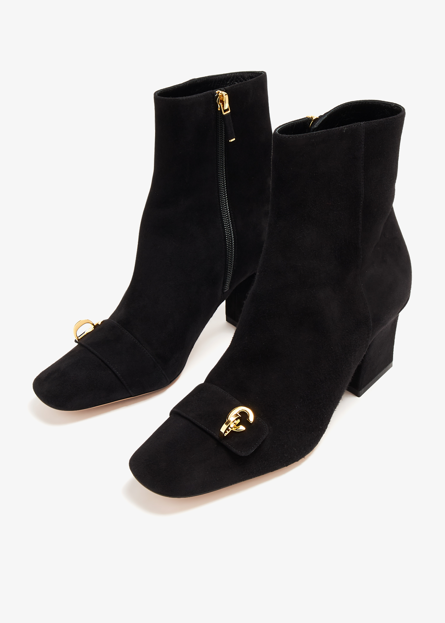 

Suede ankle boots, Black