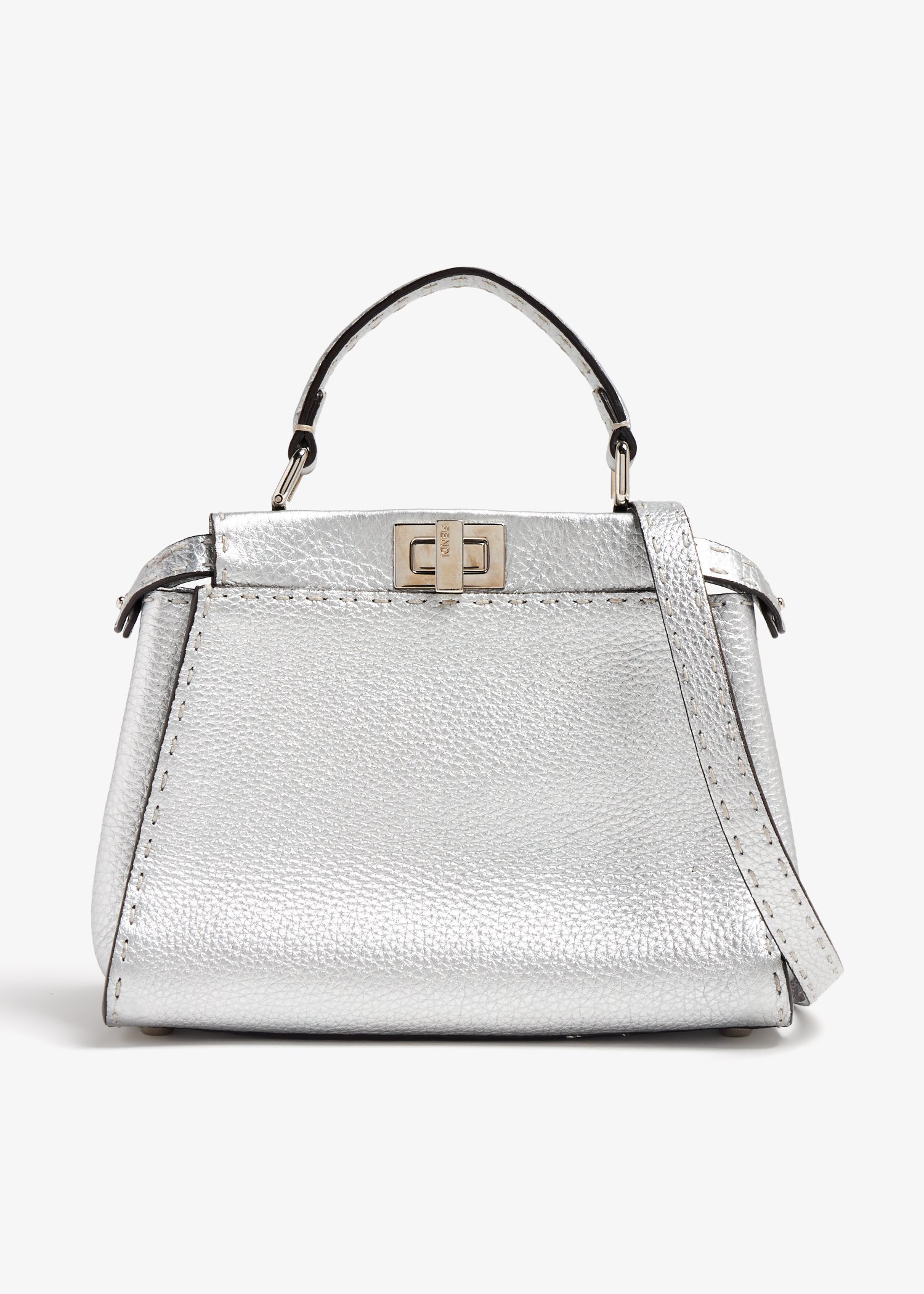 

Peekaboo Mini Selleria bag, Silver