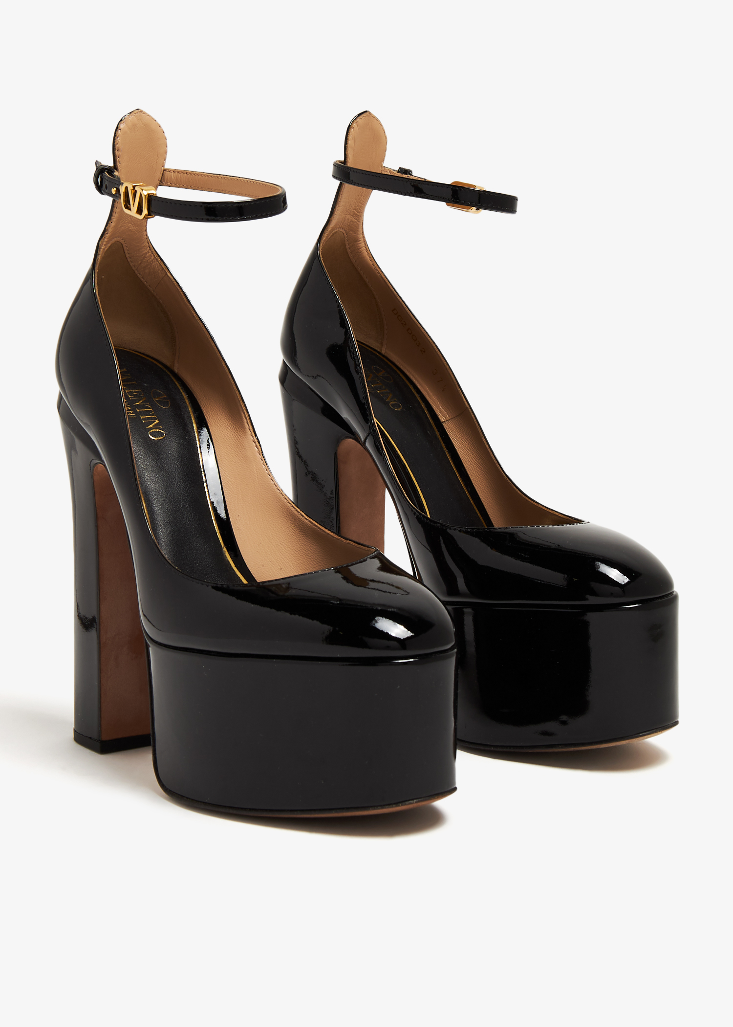 

Tan-Go platform pumps, Black