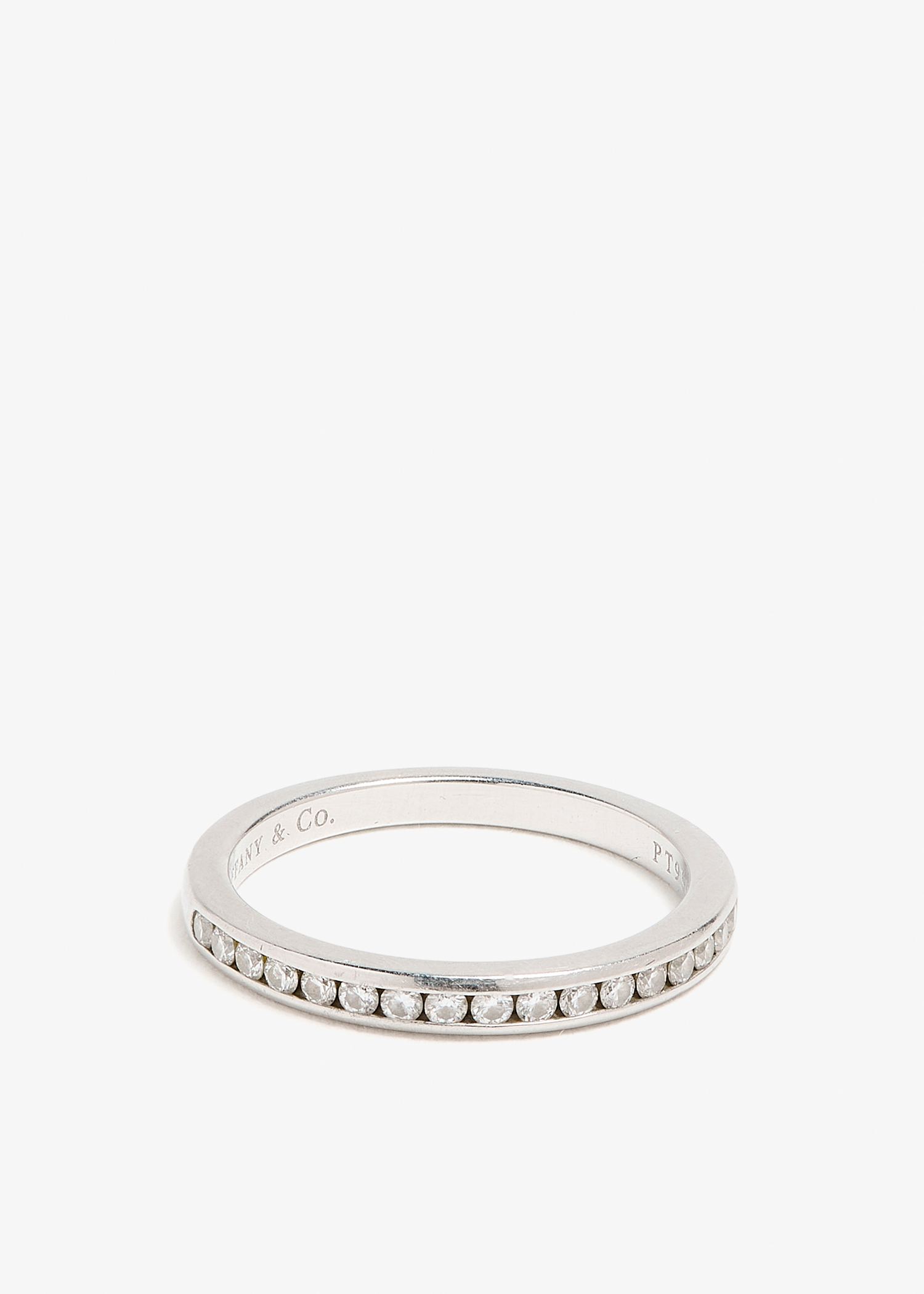 

Half-Circle Diamonds wedding band, Silver