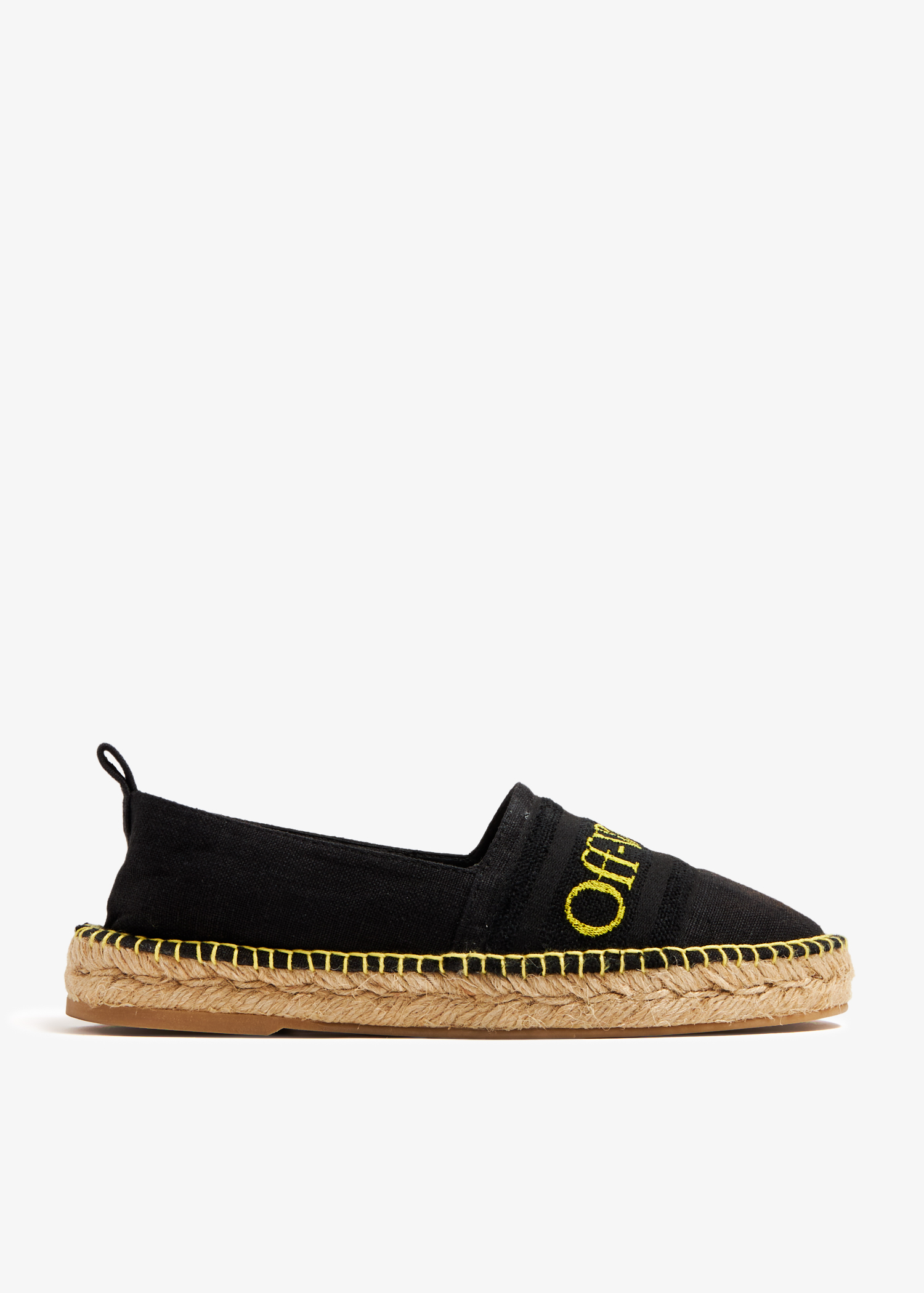 

Logo espadrilles, Black