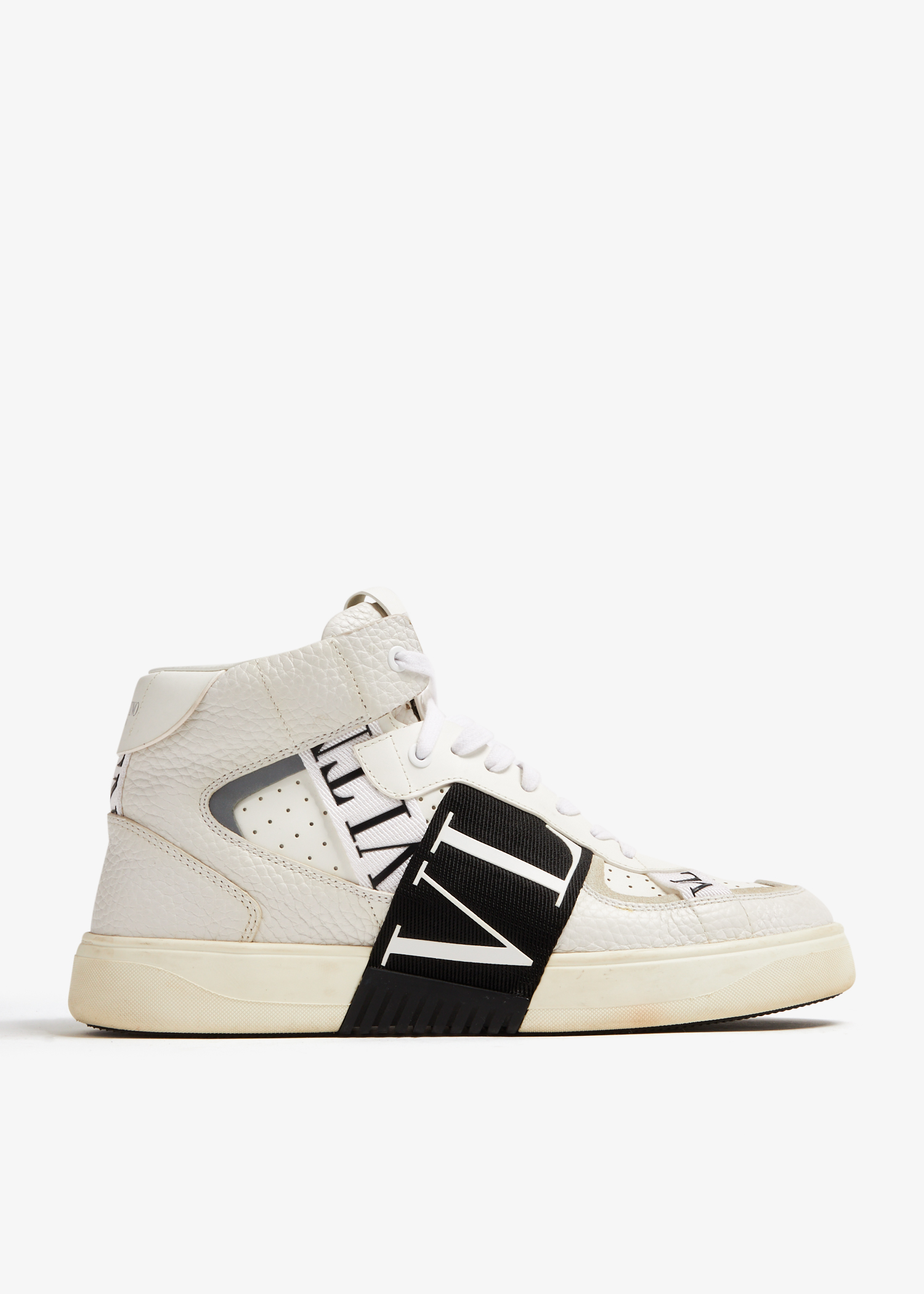 

VLTN high-top sneakers, White