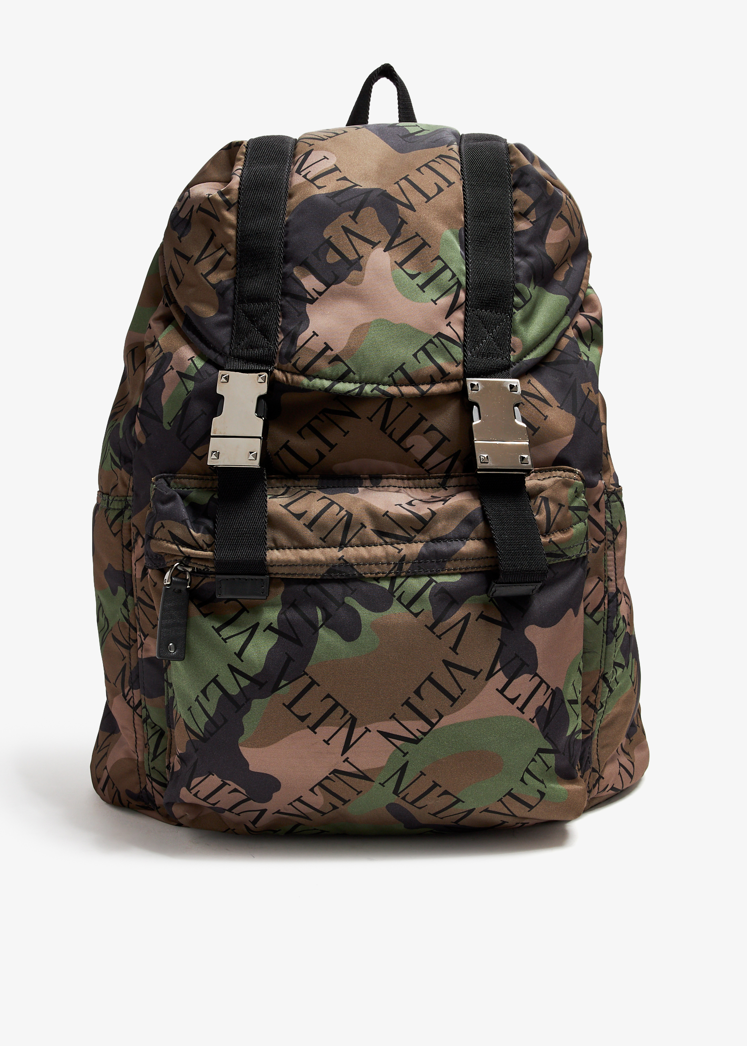 

Logo camouflage backpack, Multicolored