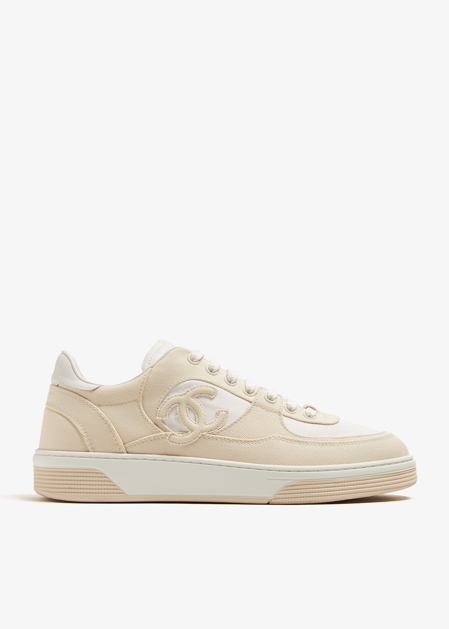 

CC Logo sneakers, Beige