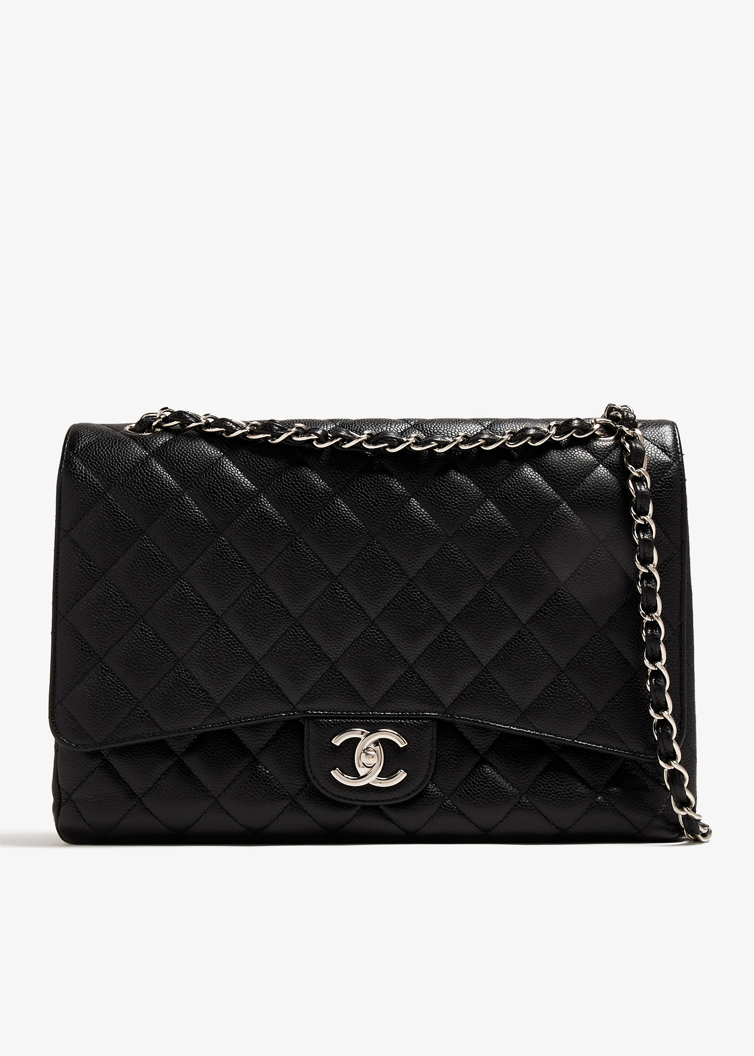 

Maxi Classic Flap bag, Black