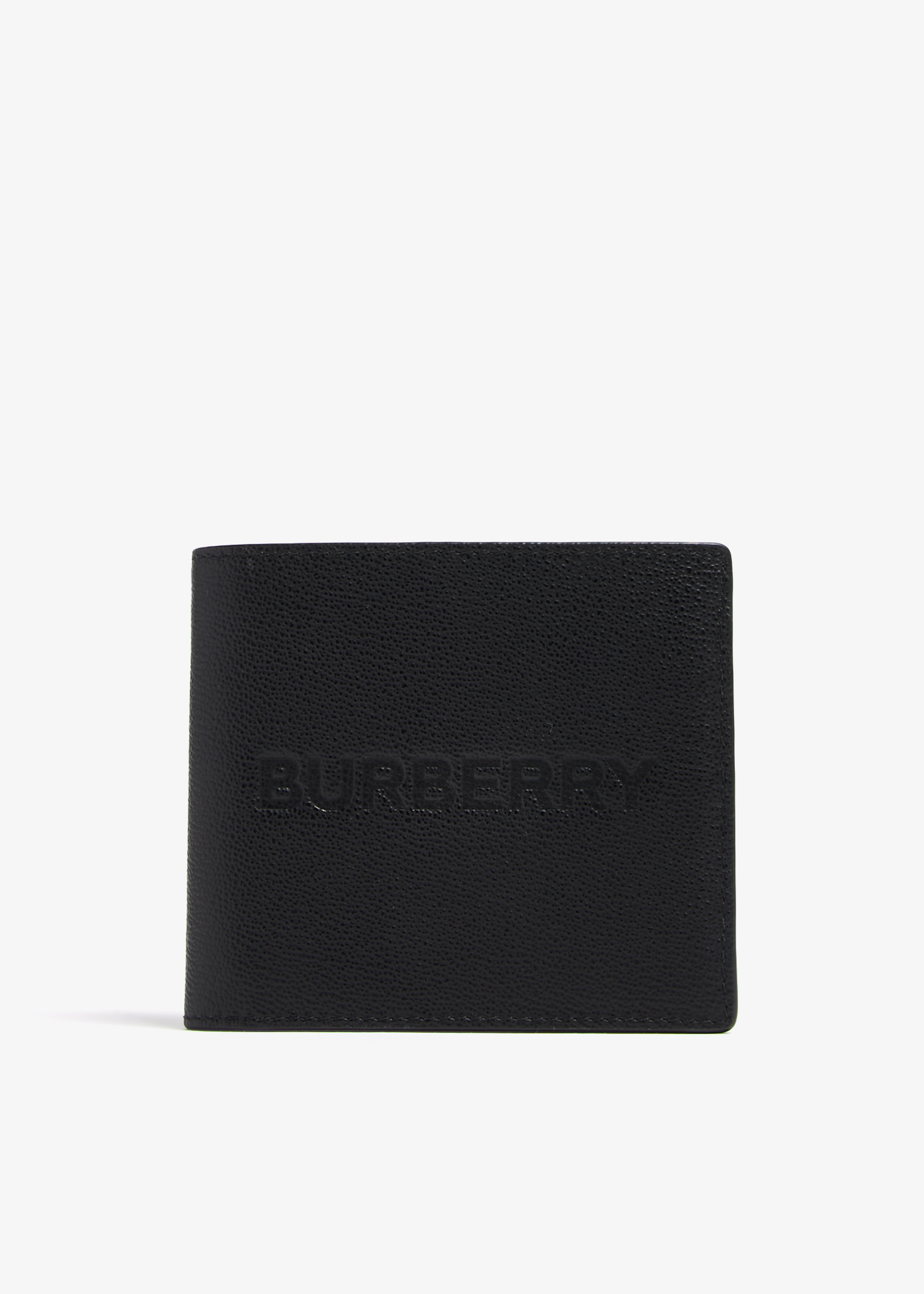 

Logo bifold wallet, Black