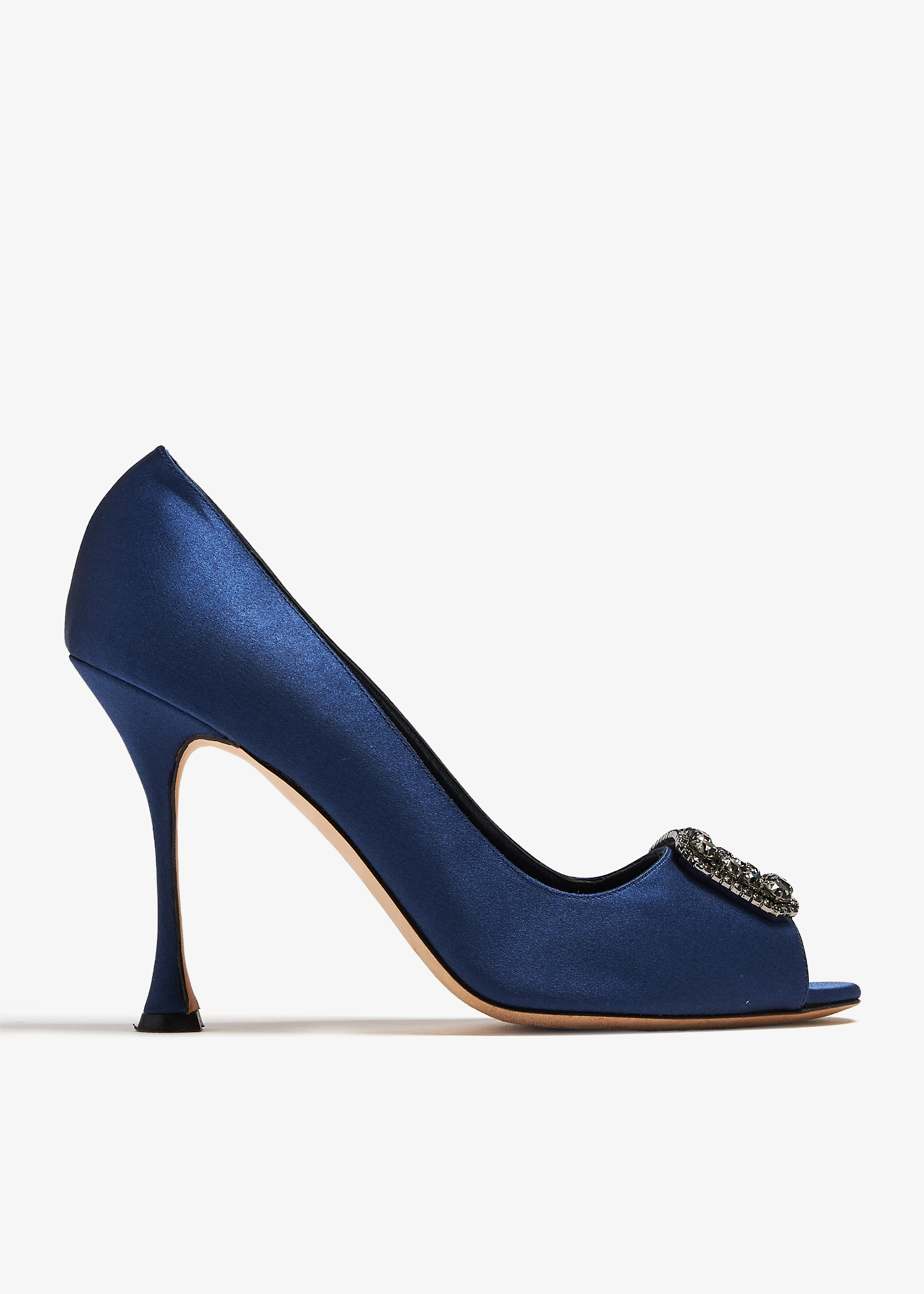 

Matik crystal-embellished pumps, Navy
