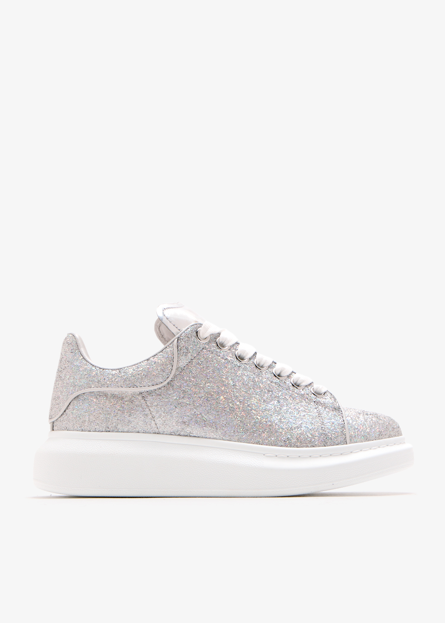 

Oversized sneakers, Silver
