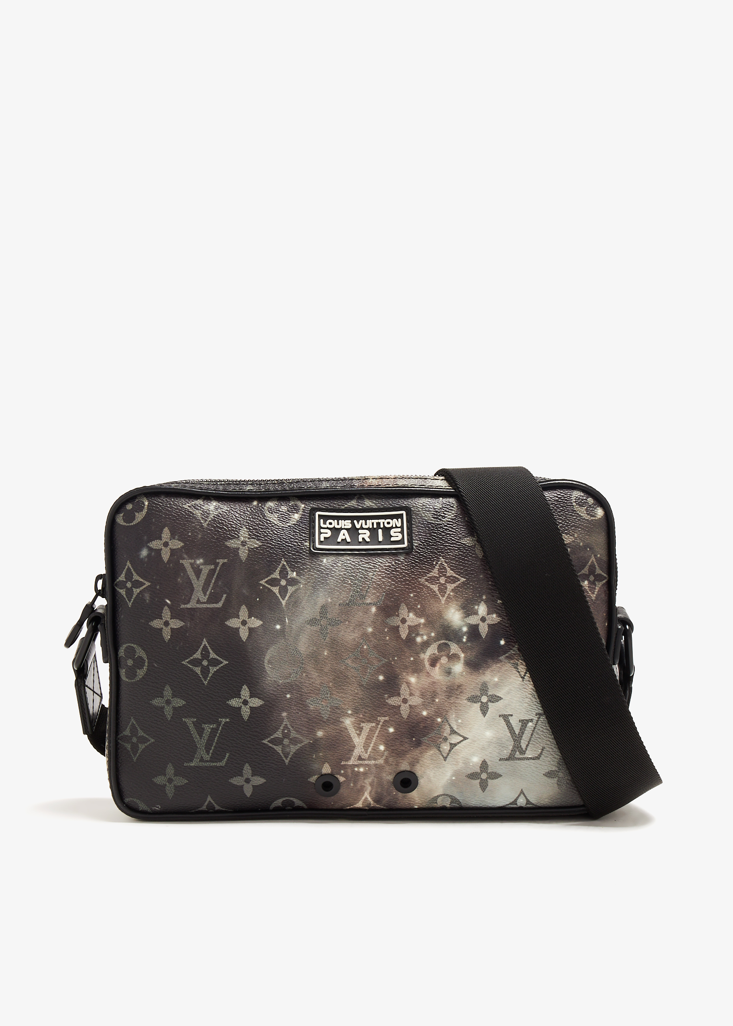 

Alpha Monogram Galaxy messenger bag, Printed