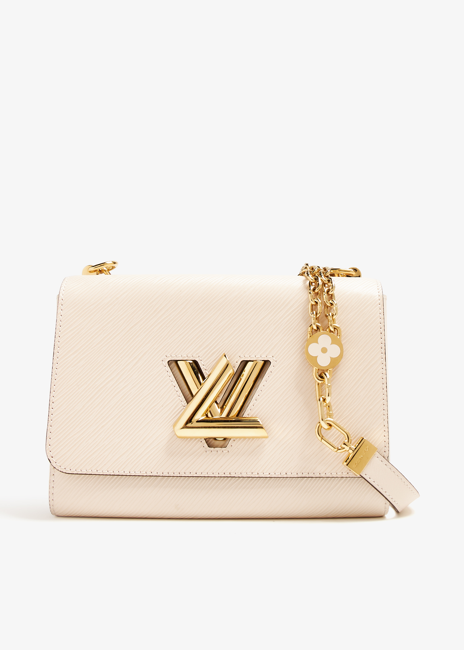 

Twist MM shoulder bag, Cream