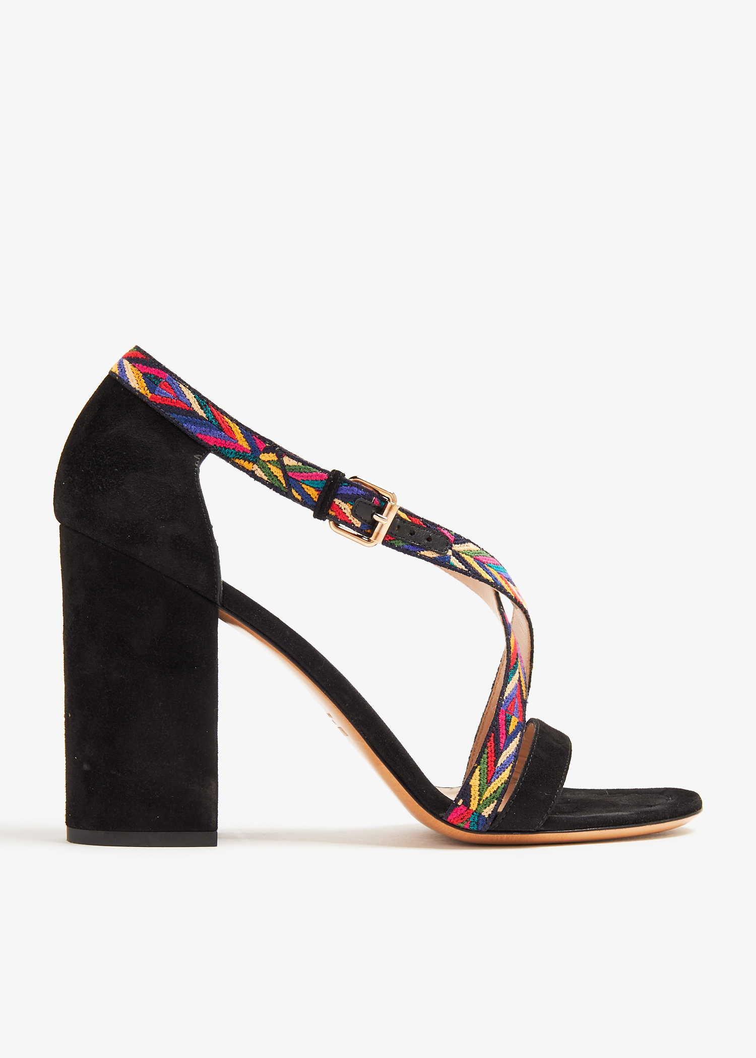 

Native heel sandals, Black
