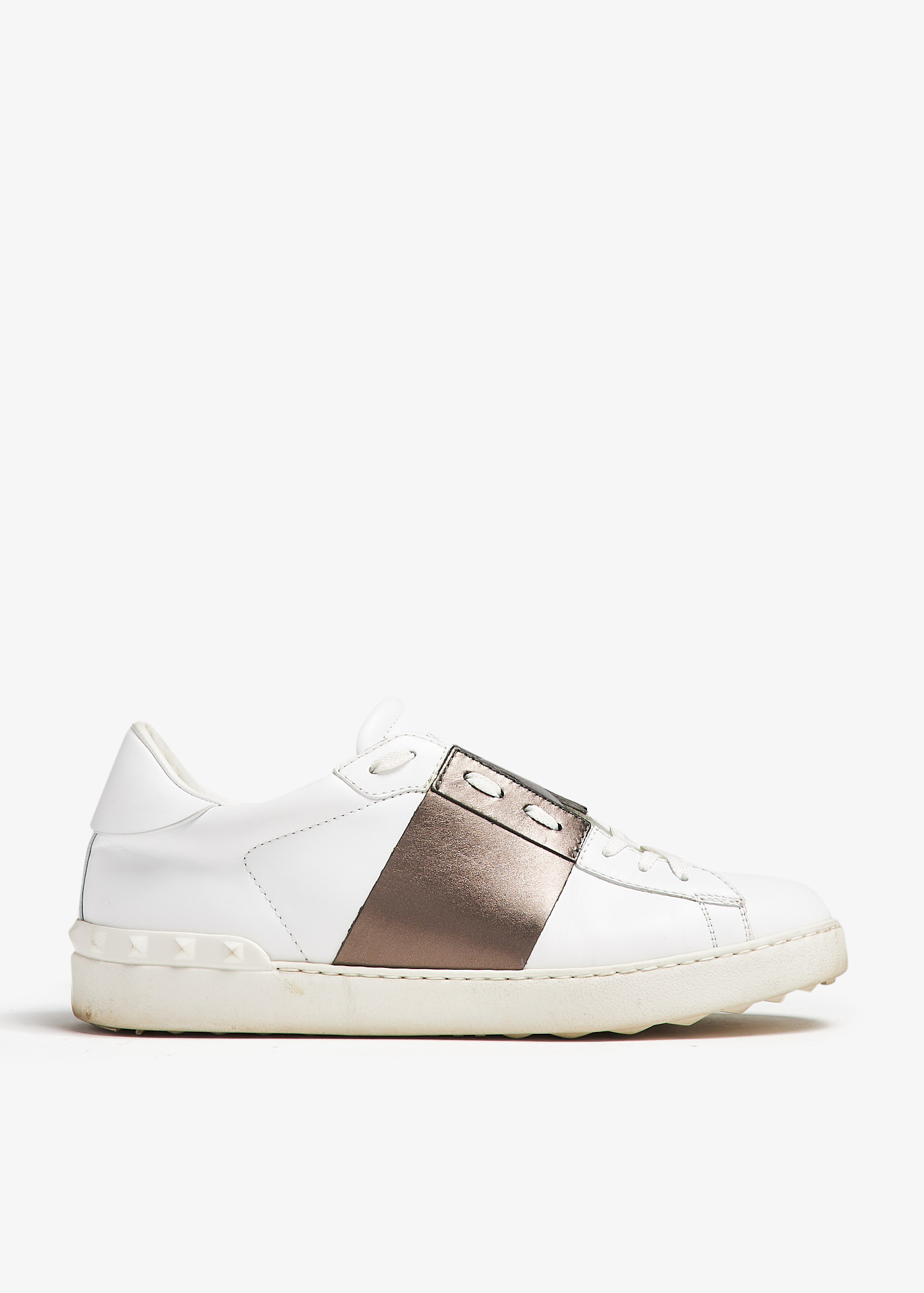 

Rockstud Open trainers, White