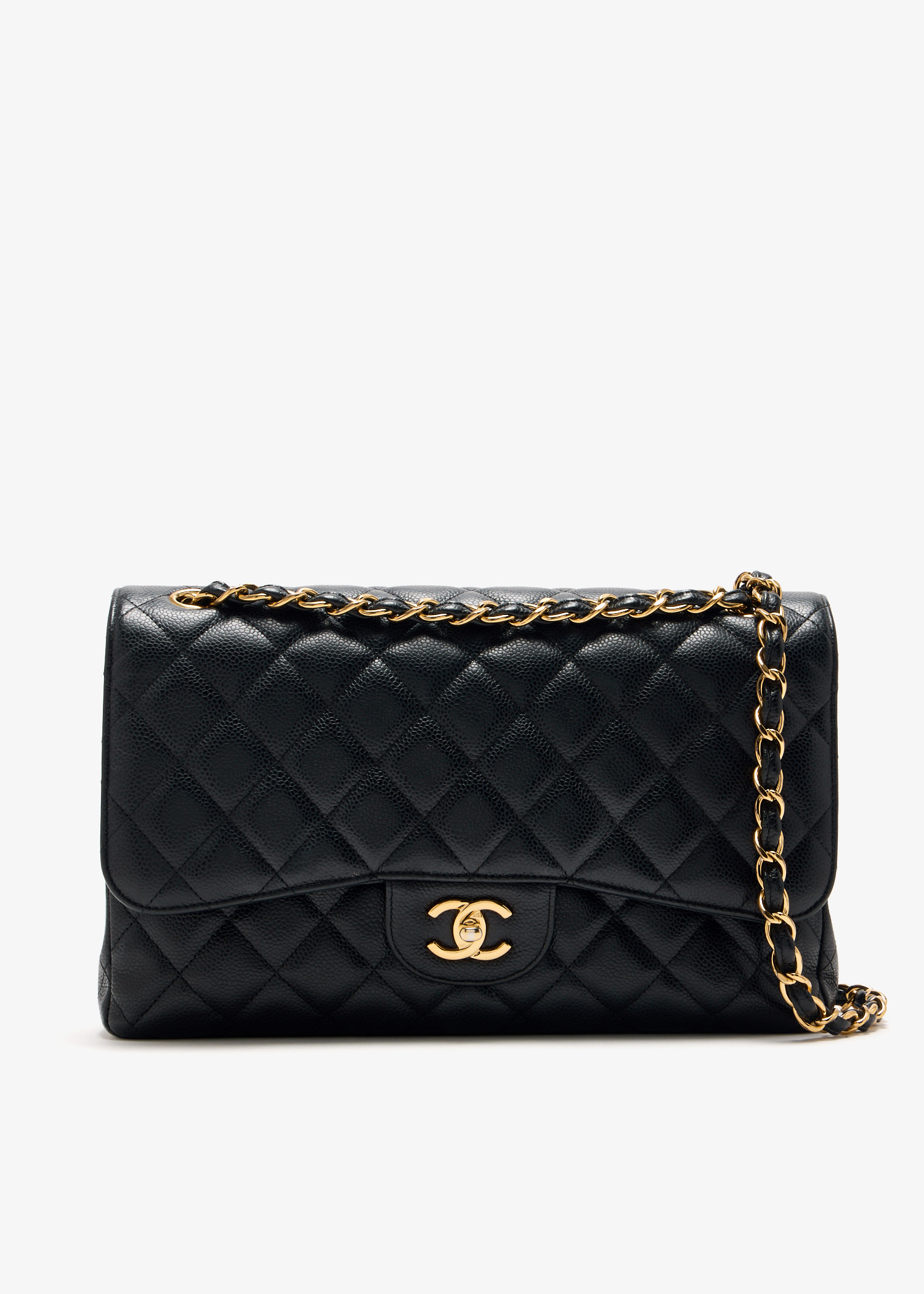 

Jumbo Classique Double Flap bag, Black