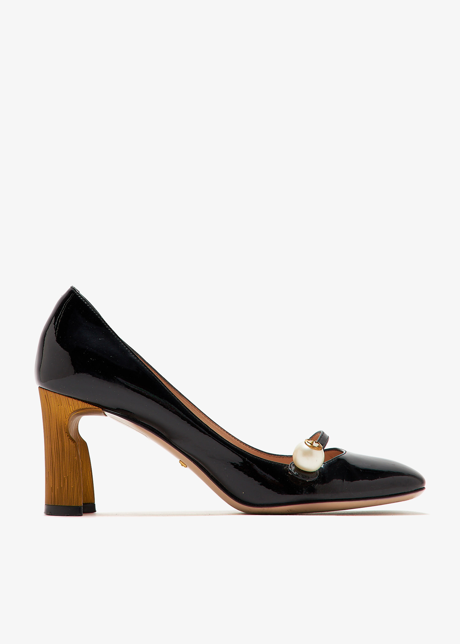 

Vernice Pearl Arielle pumps, Black