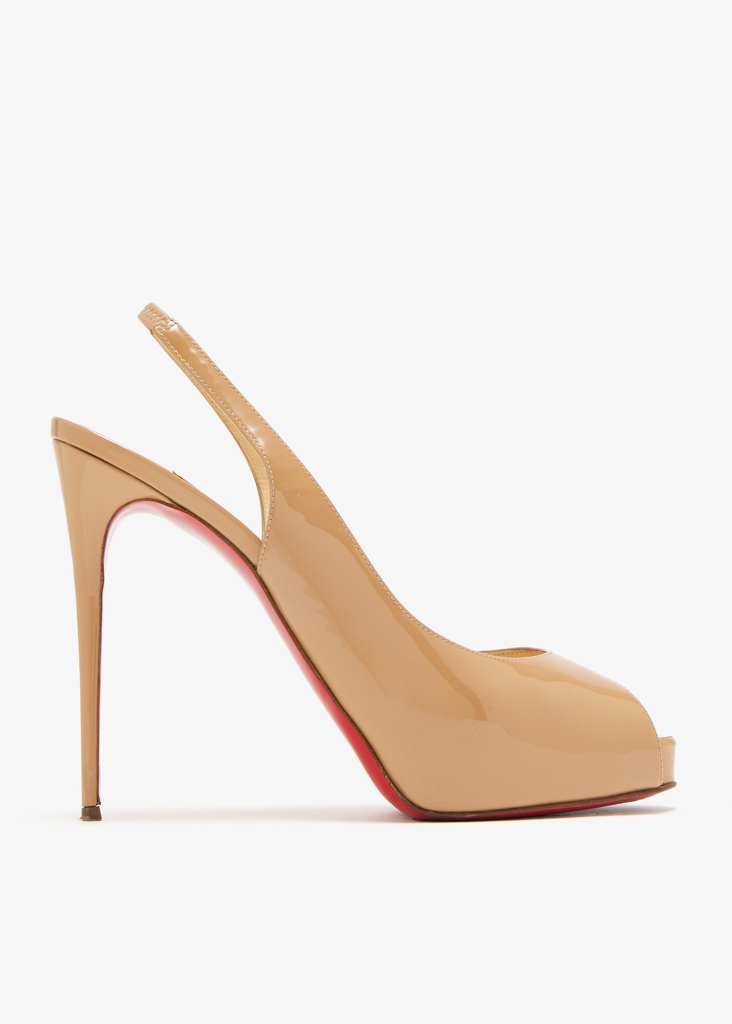 

Private Number 120 slingback pumps, Beige