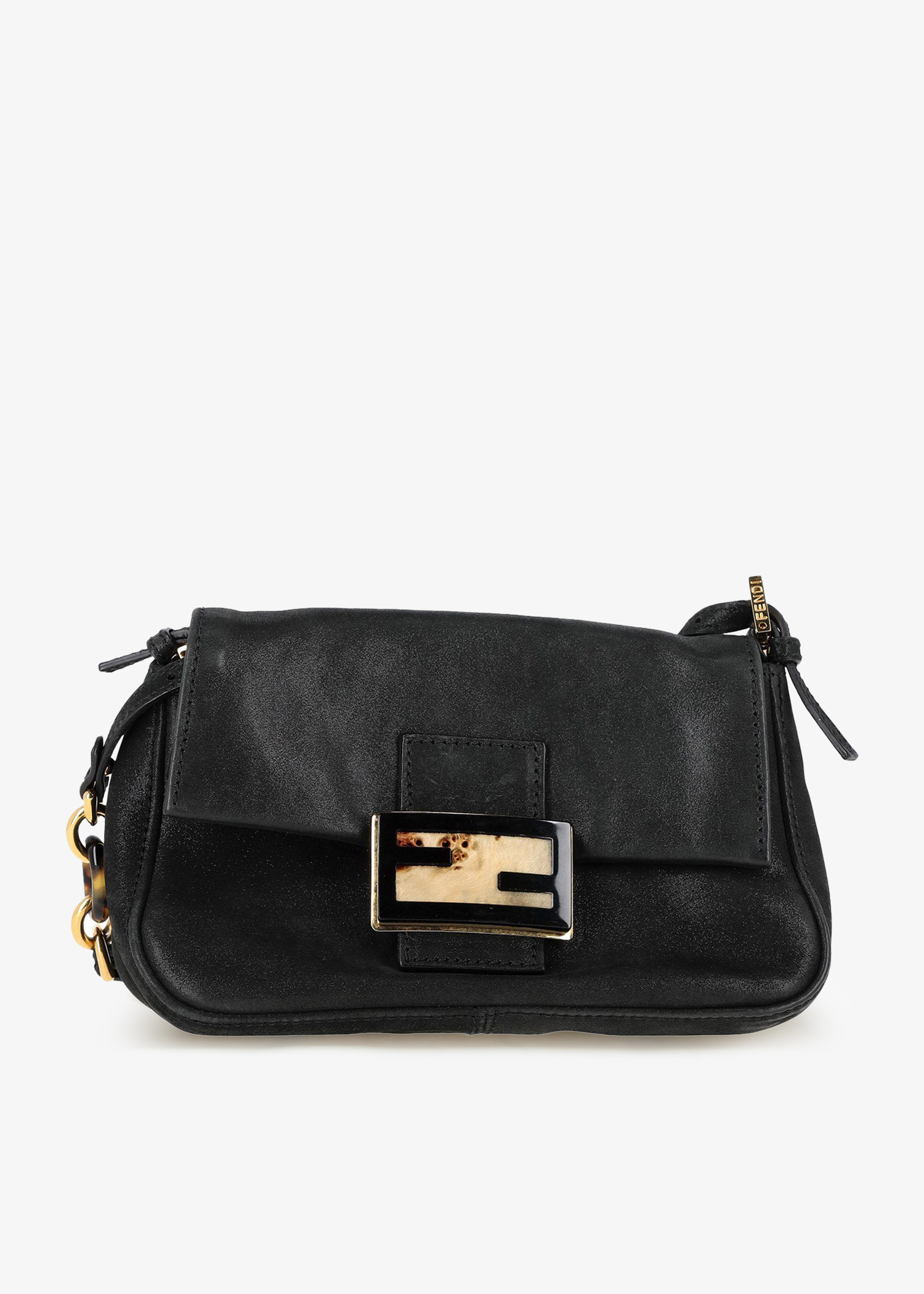 

Mini Mama Forever baguette bag, Black