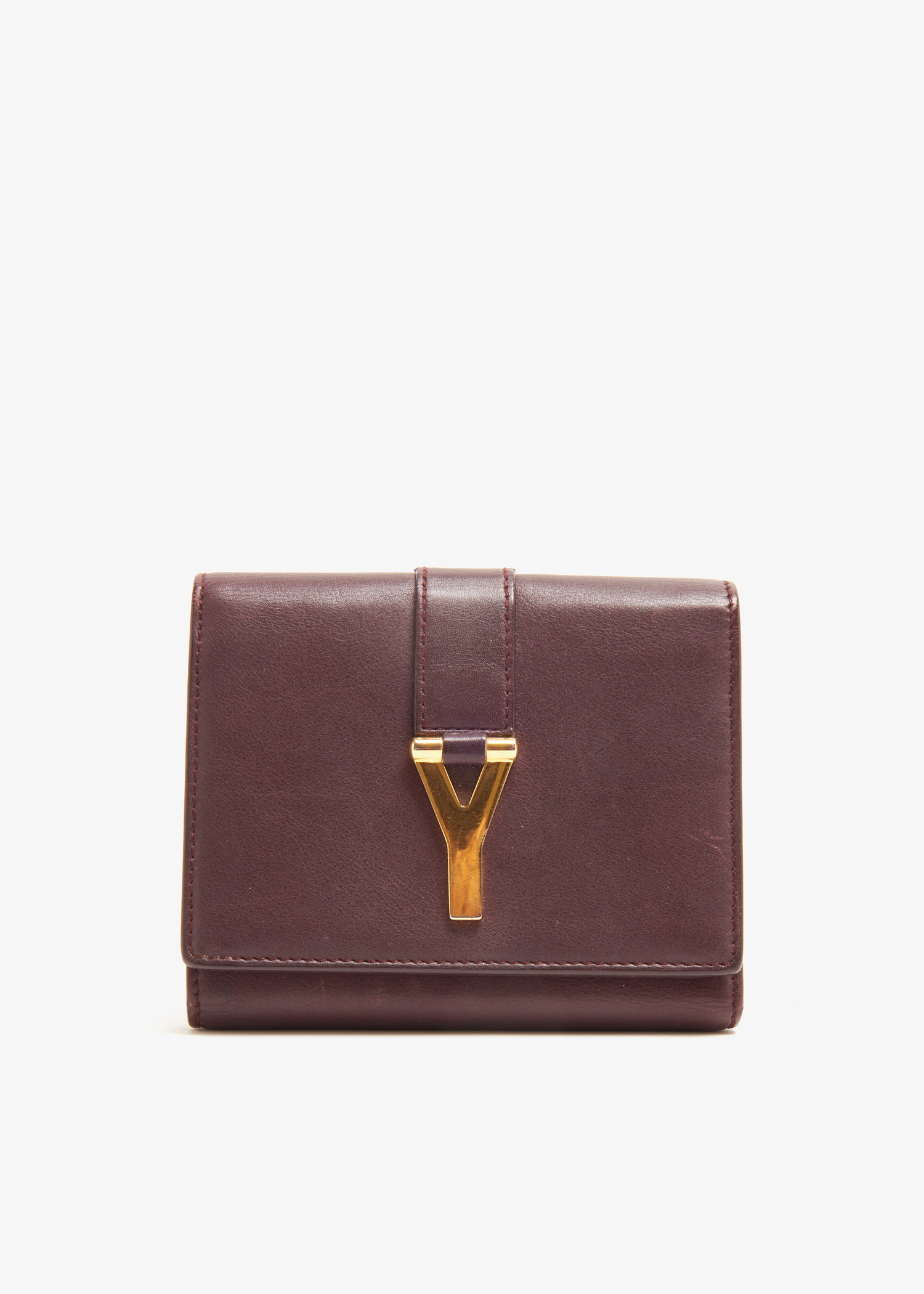 

Y Line Trifold wallet, Burgundy