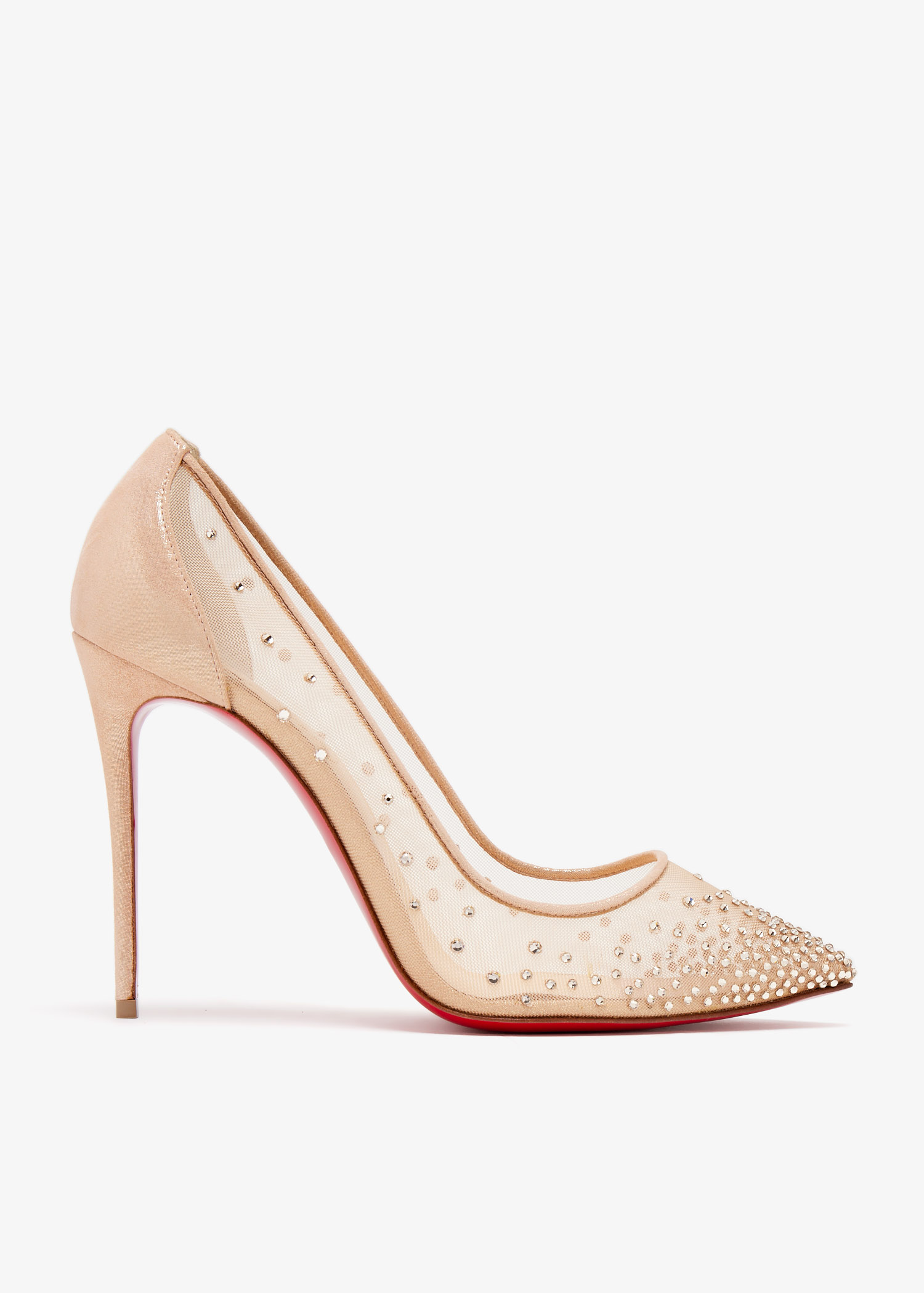 

Follies Strass 100 pumps, Beige