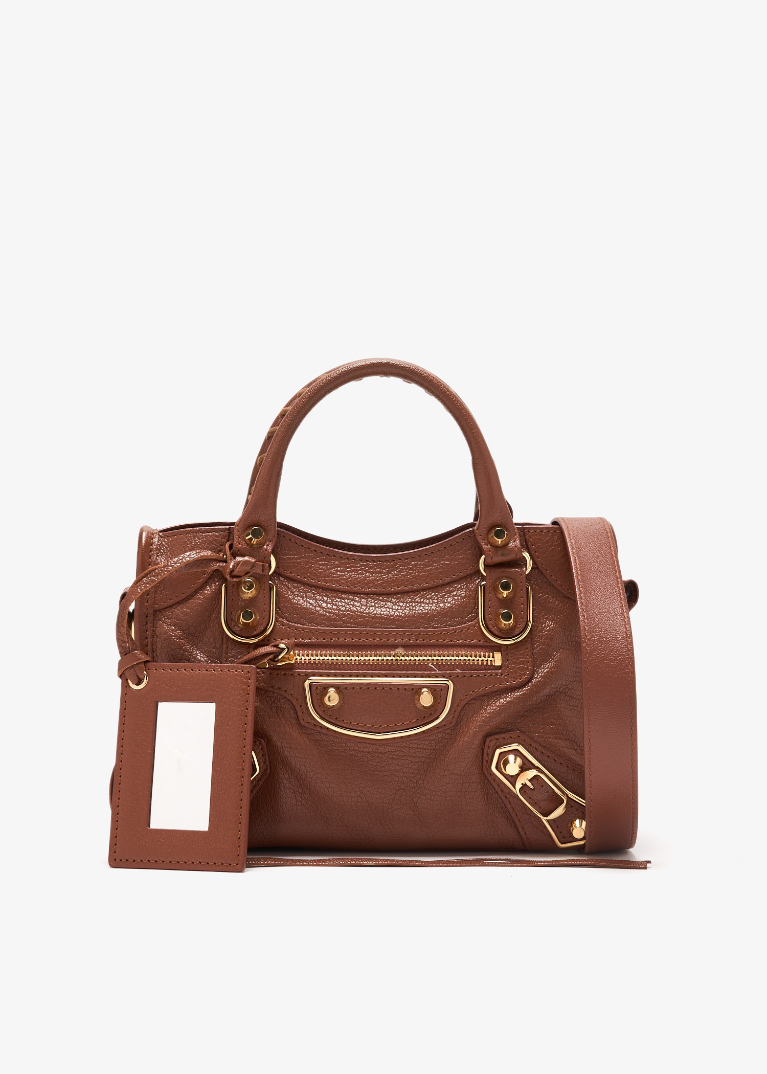 

Mini Classic Motorcycle City bag, Brown