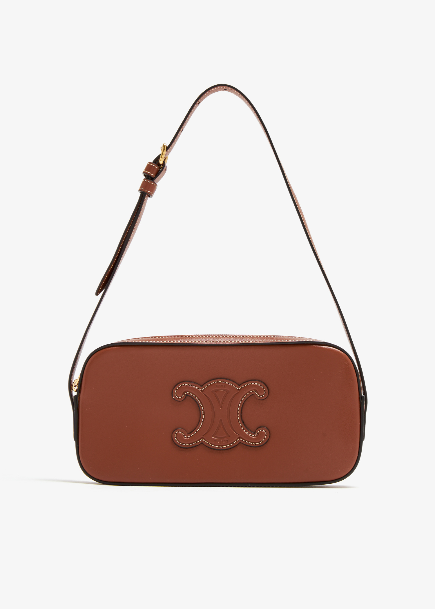 

Celine Cuir Triomphe camera shoulder bag, Brown