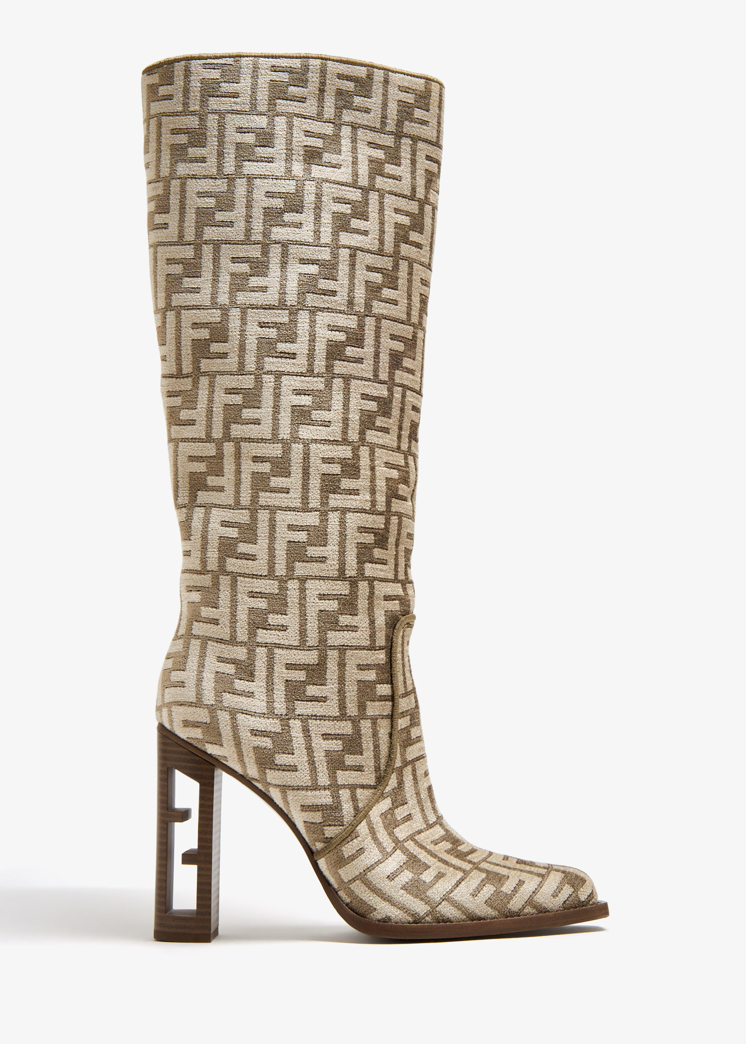

FF Chenille boots, Printed
