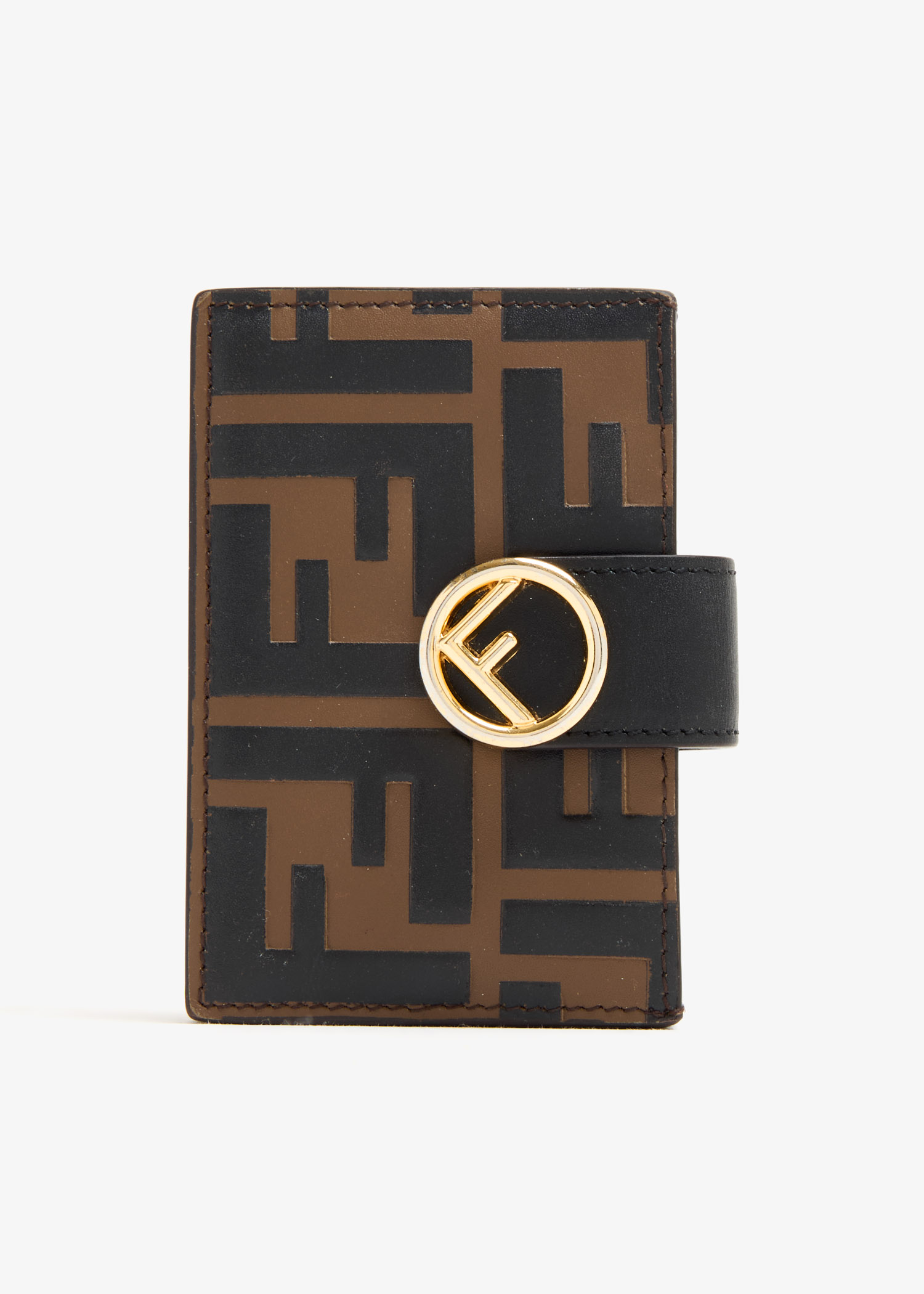 

F is Fendi cardholder, Brown