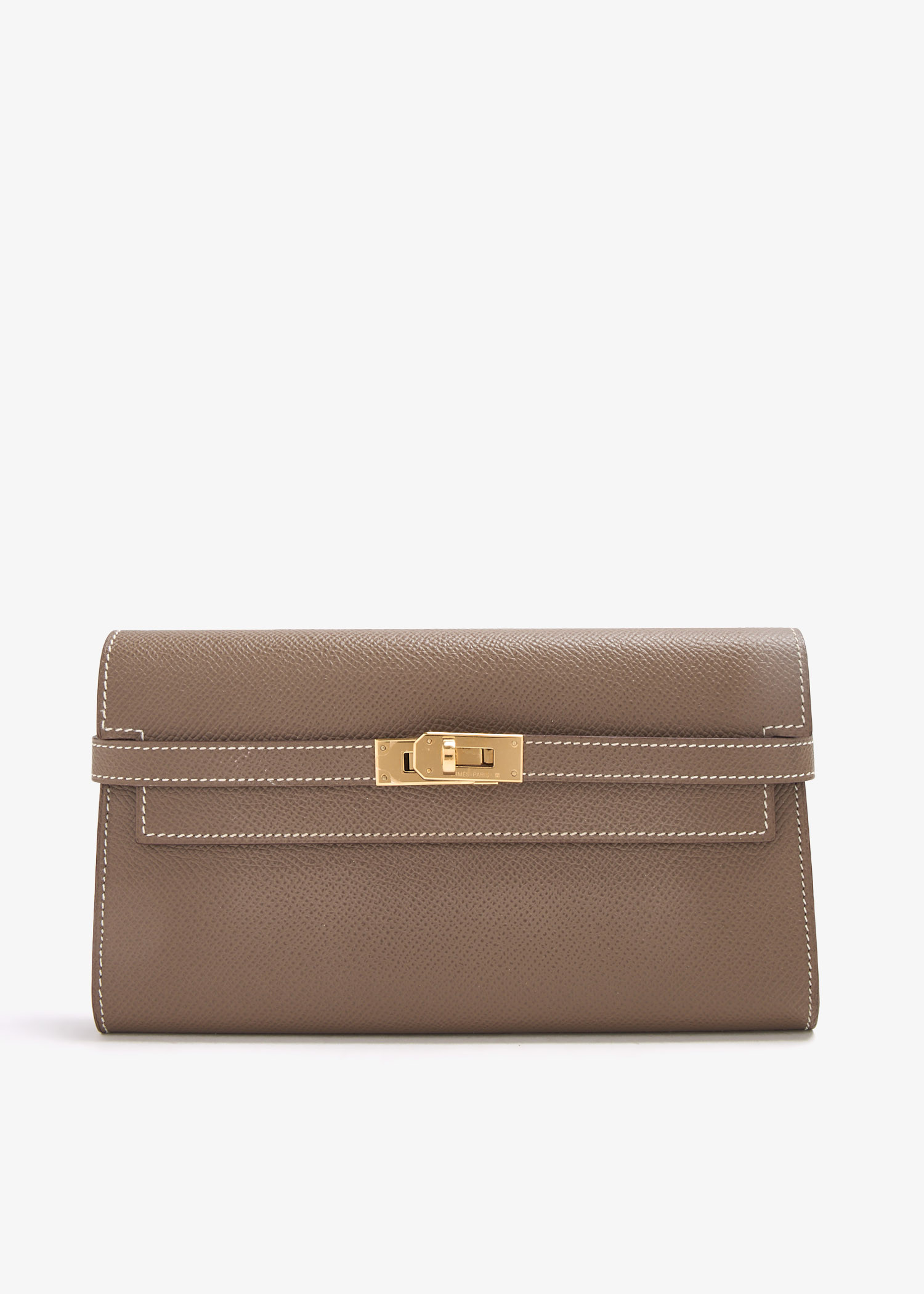 

Classic Kelly wallet, Brown