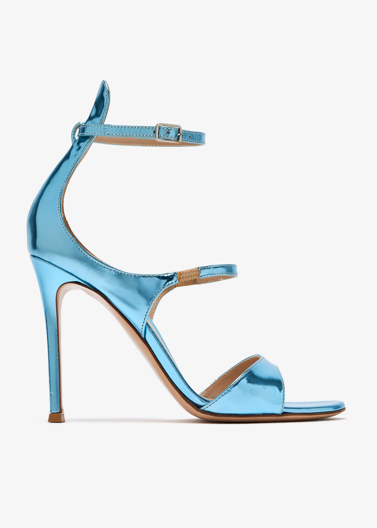

Strappy sandals, Blue