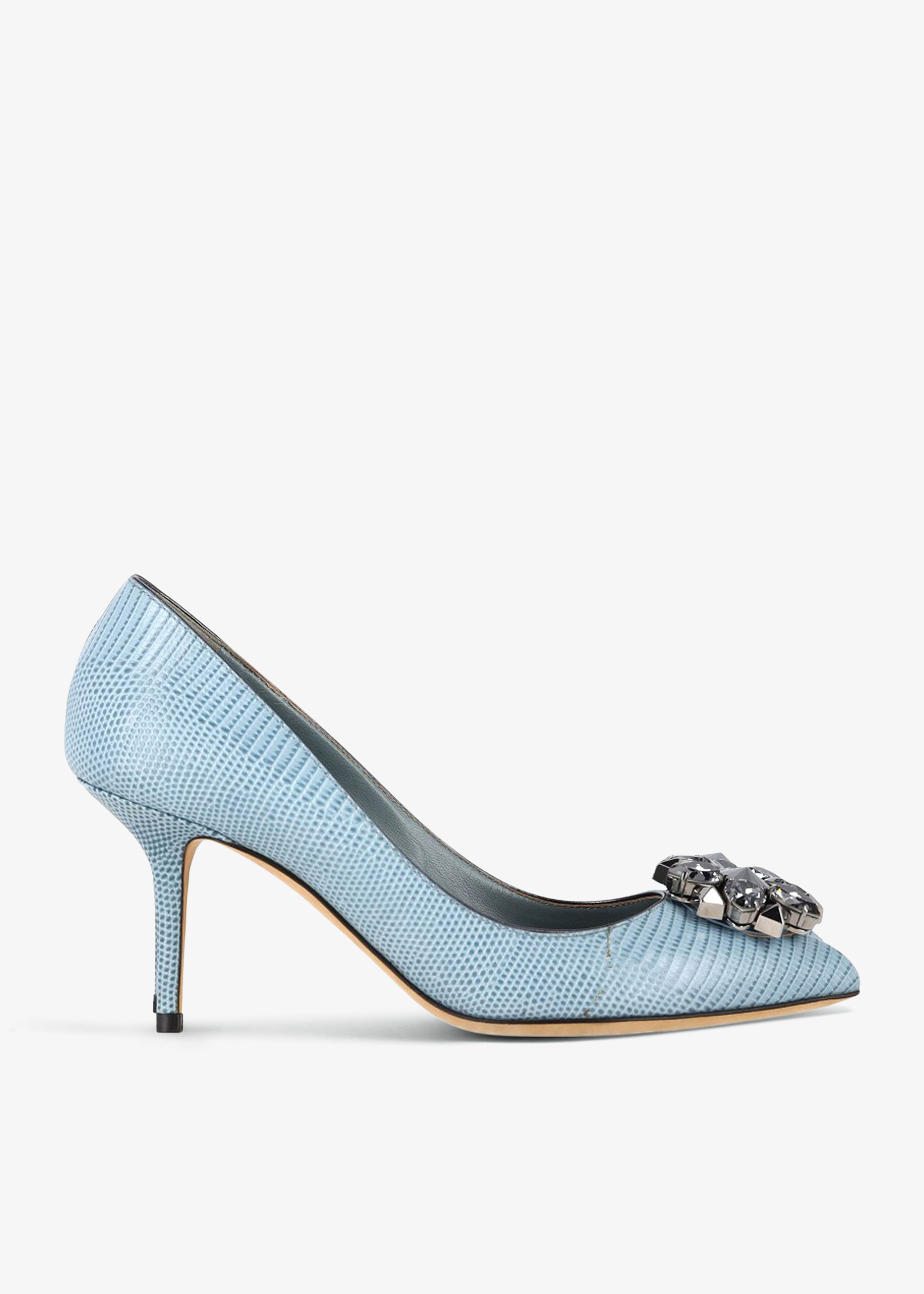 

Bellucci crystal-embellished pumps, Blue