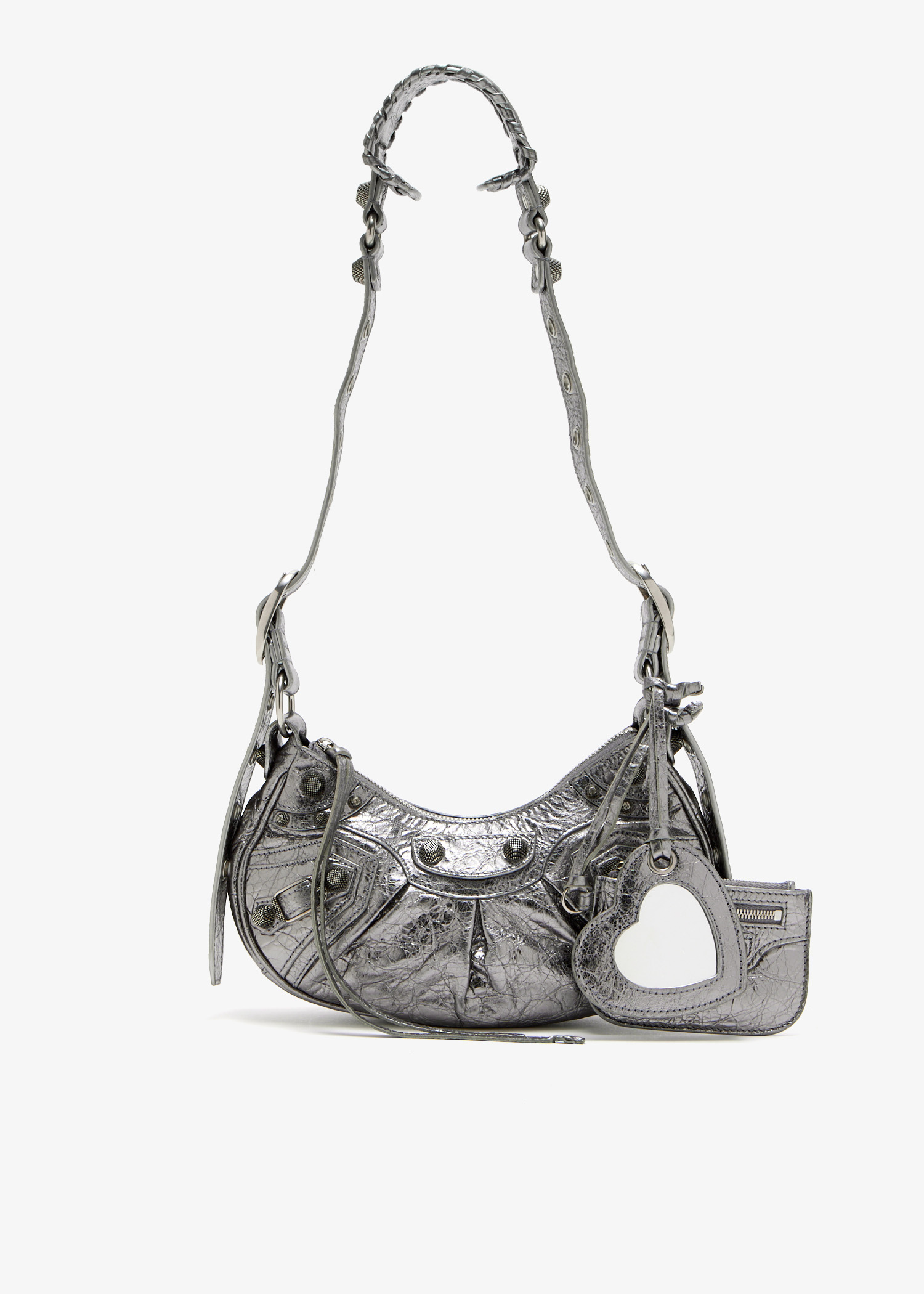 

Le Cagole XS shoulder bag, Silver