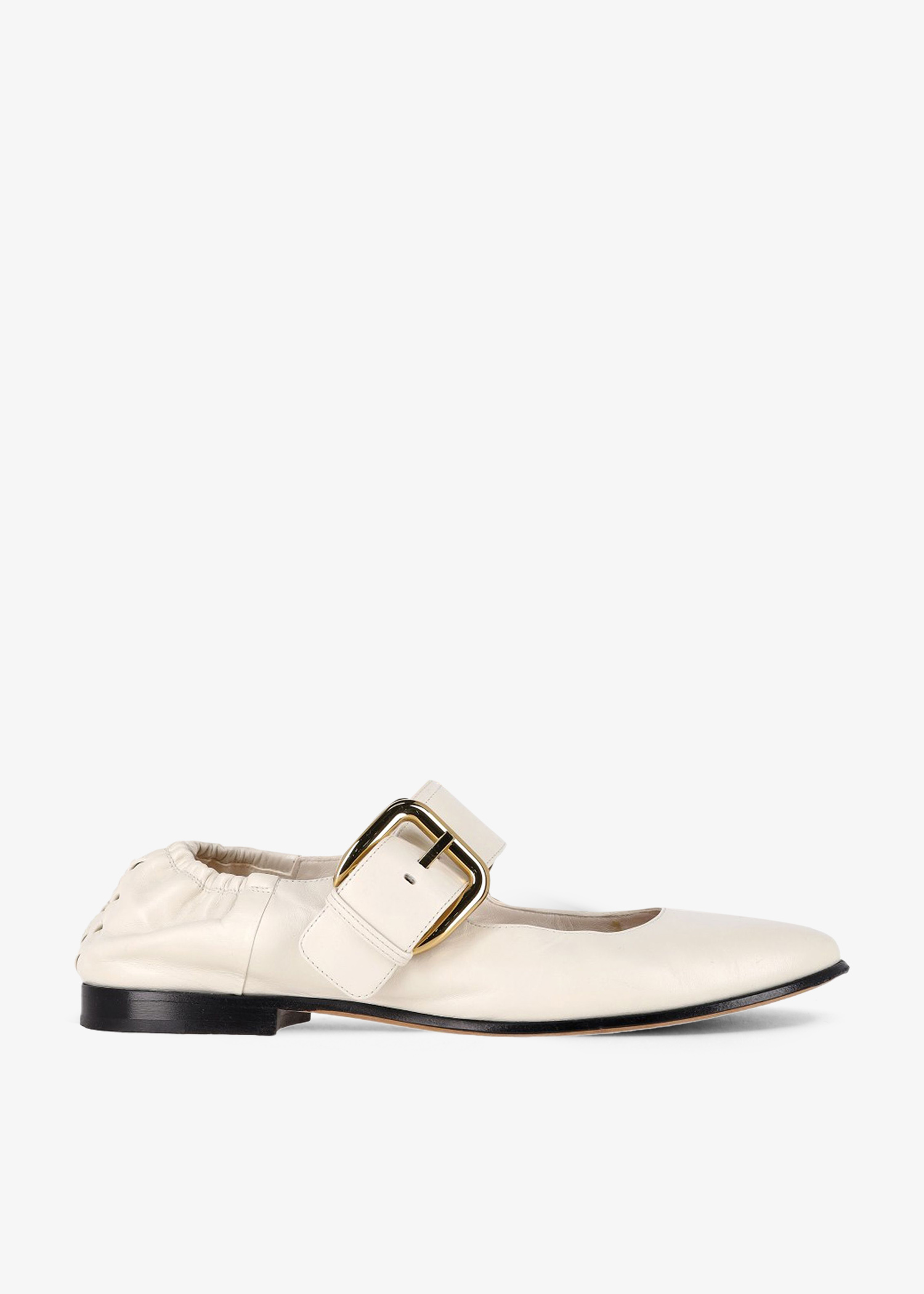 

Astaire Mary Jane ballerinas, White