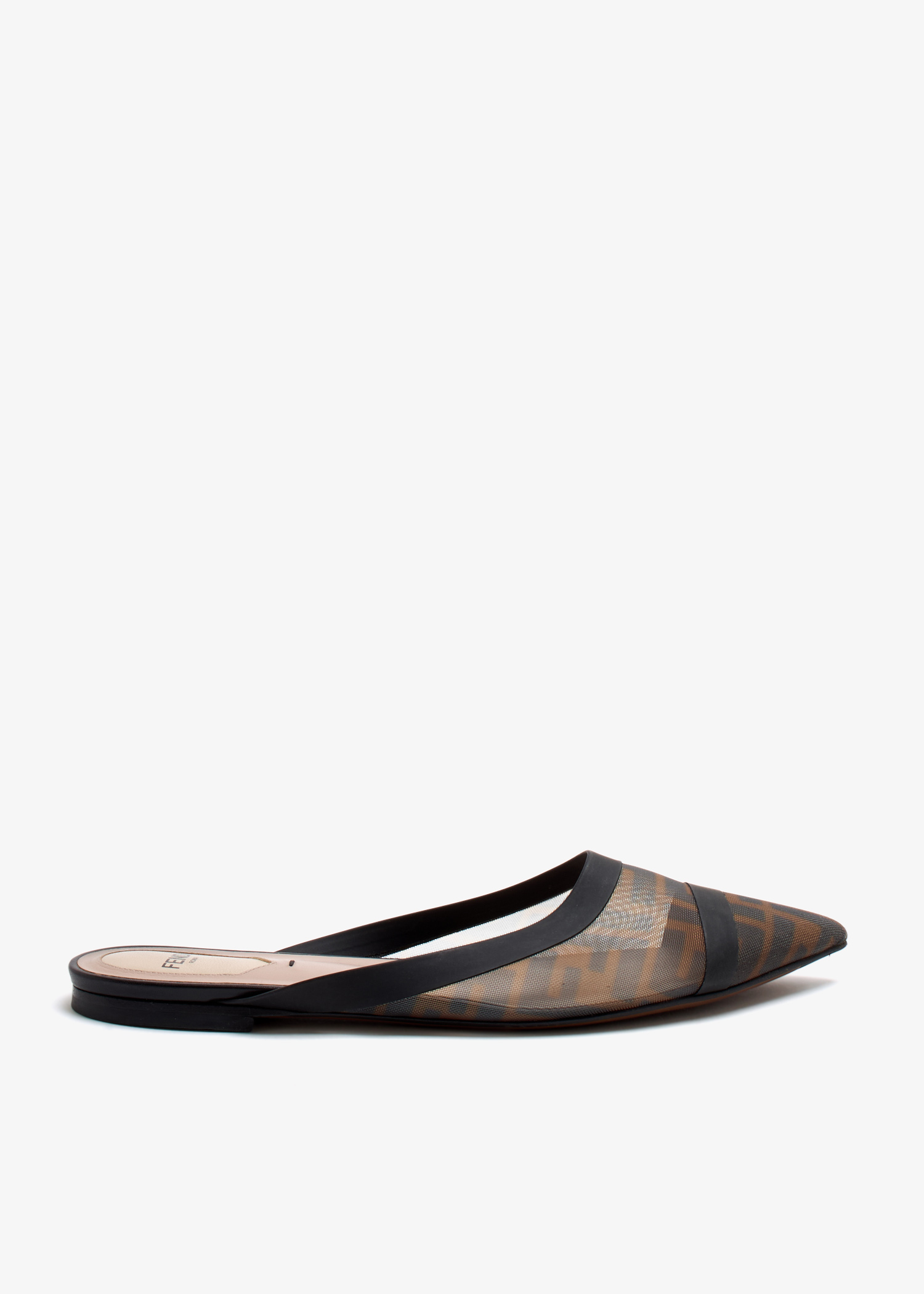 

Forever Fendi Colibri mules, Brown