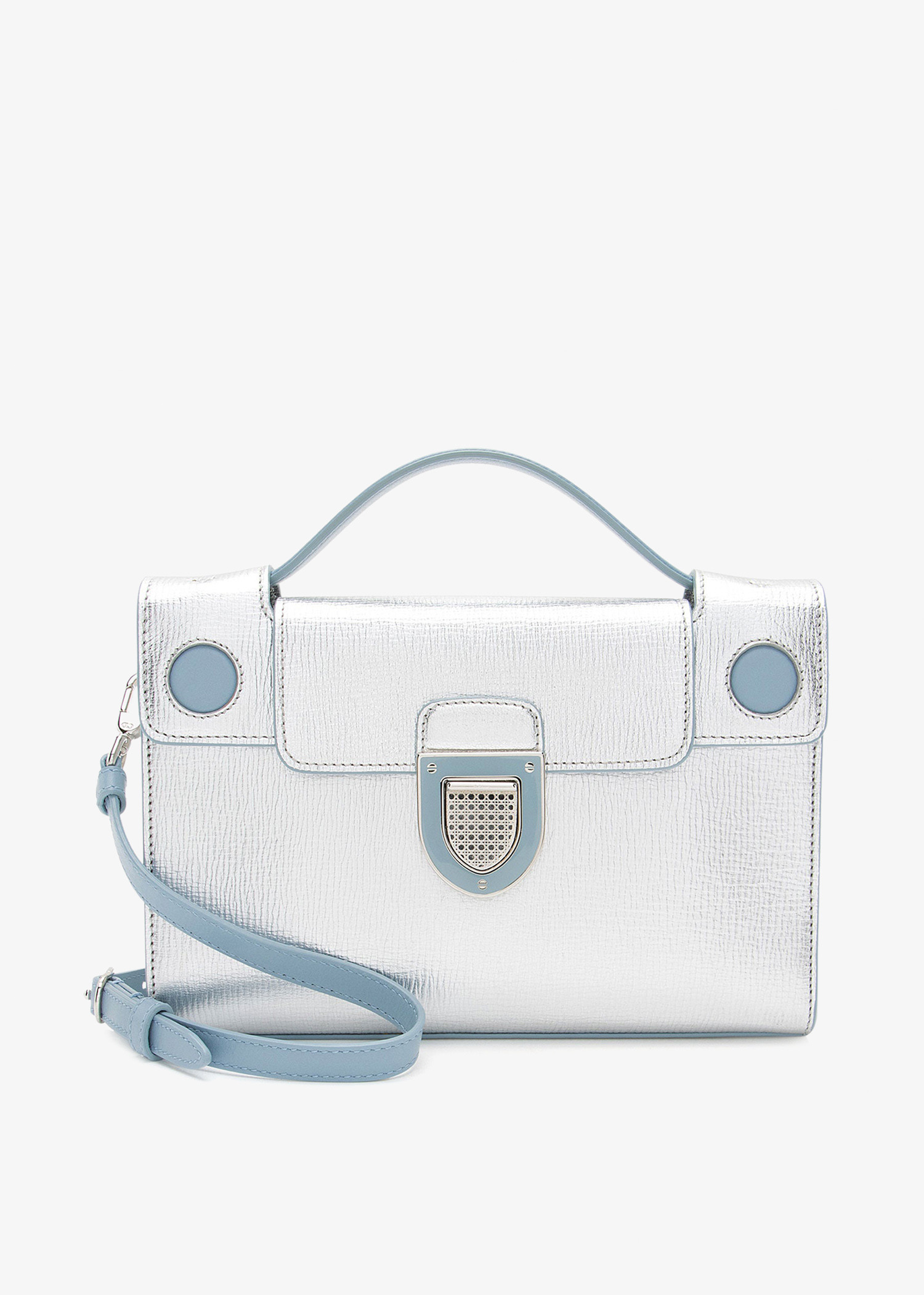 

Diorever top handle bag, Silver