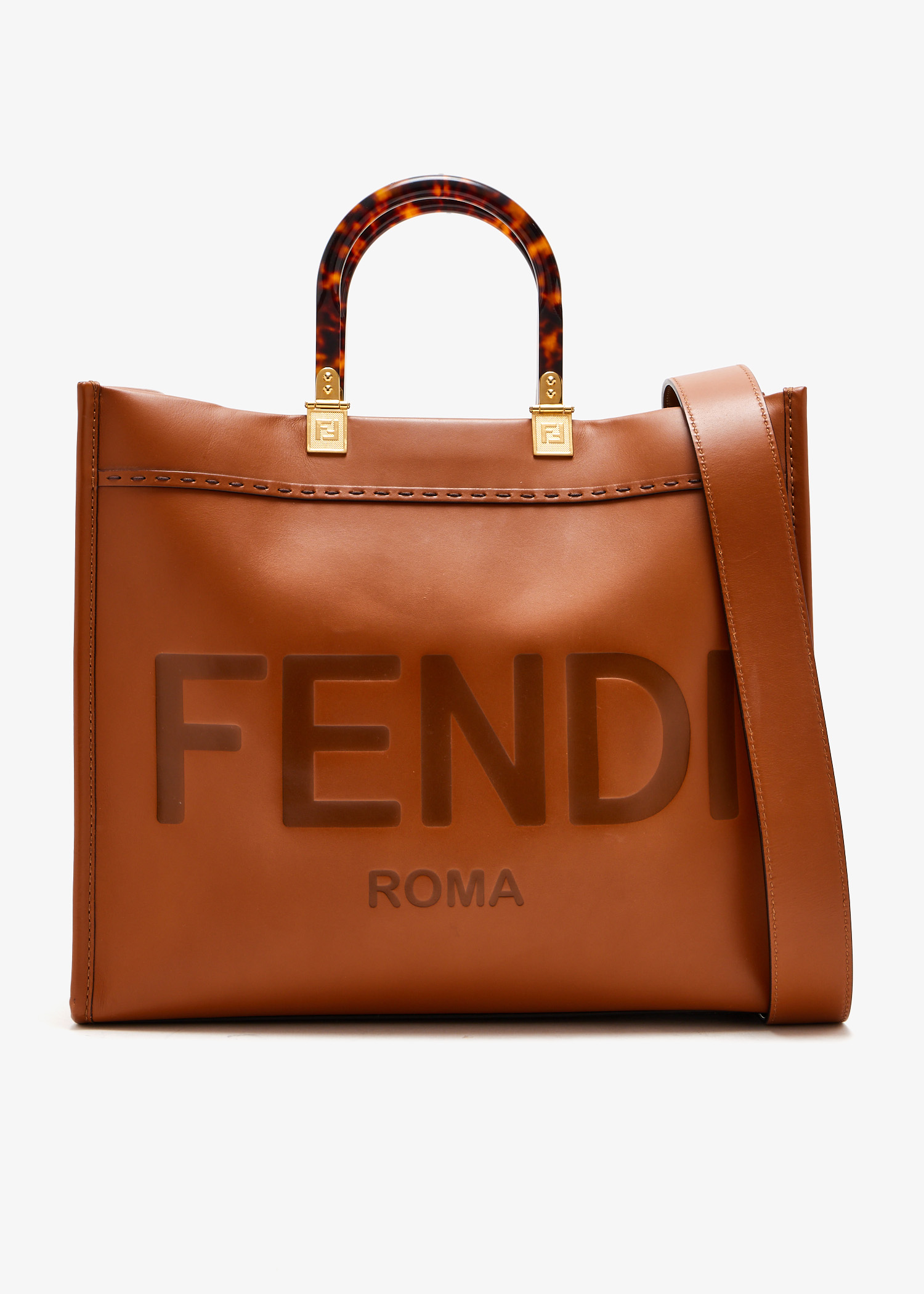

Fendi Sunshine medium tote bag, Brown