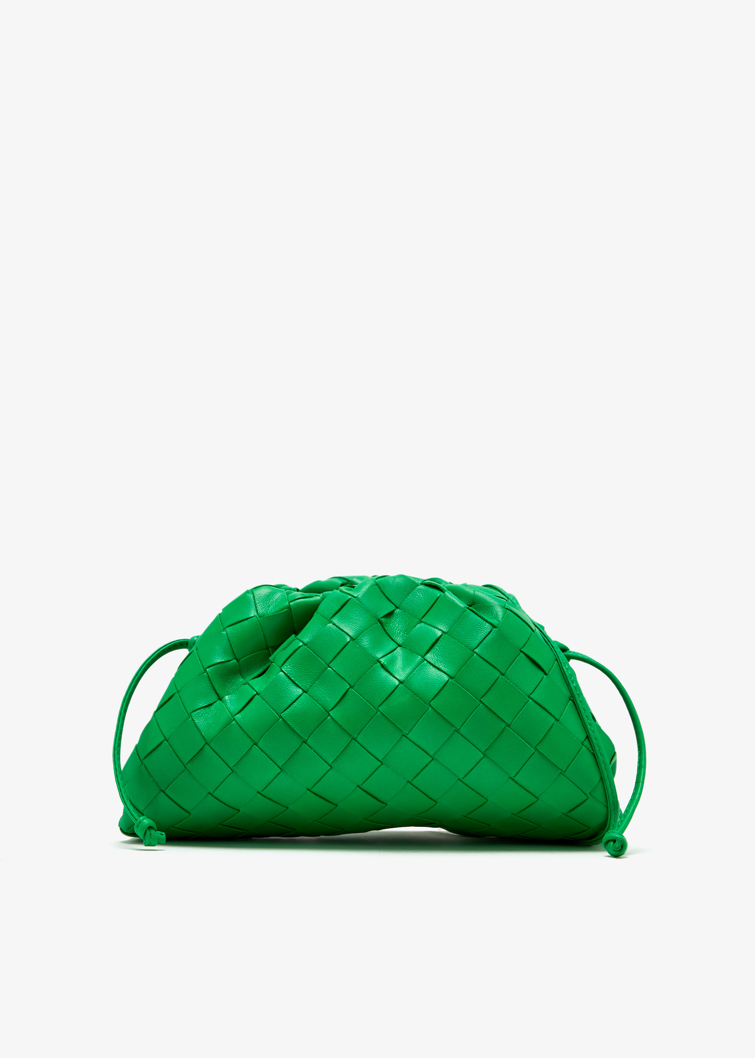 

Mini Pouch clutch, Green