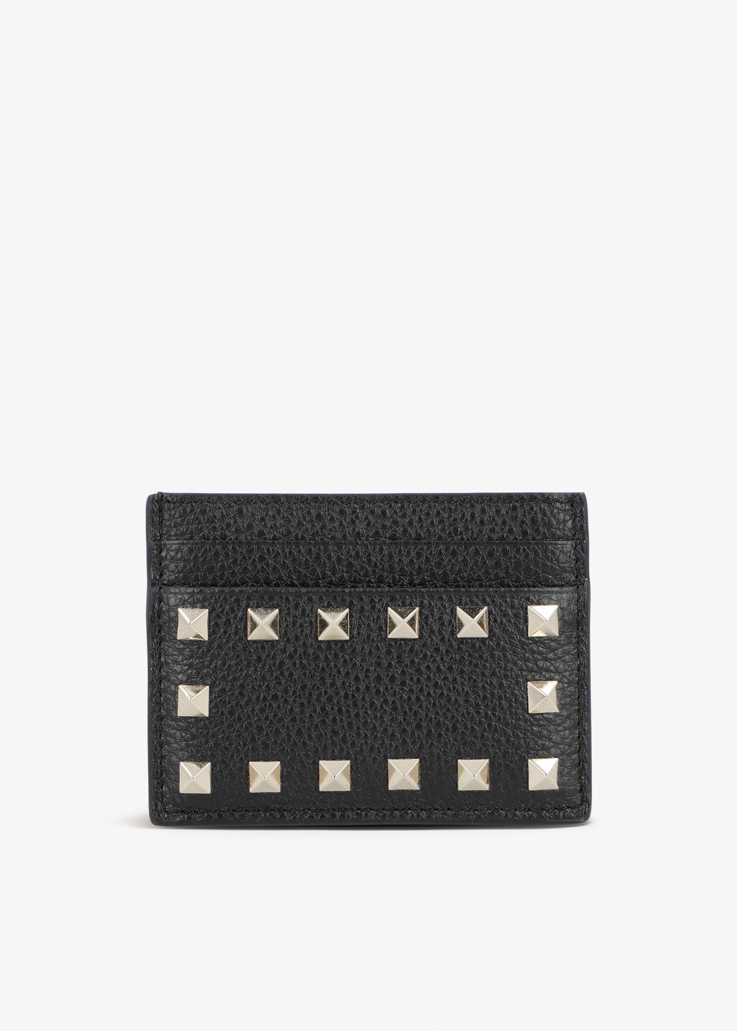 

Rockstud cardholder, Black