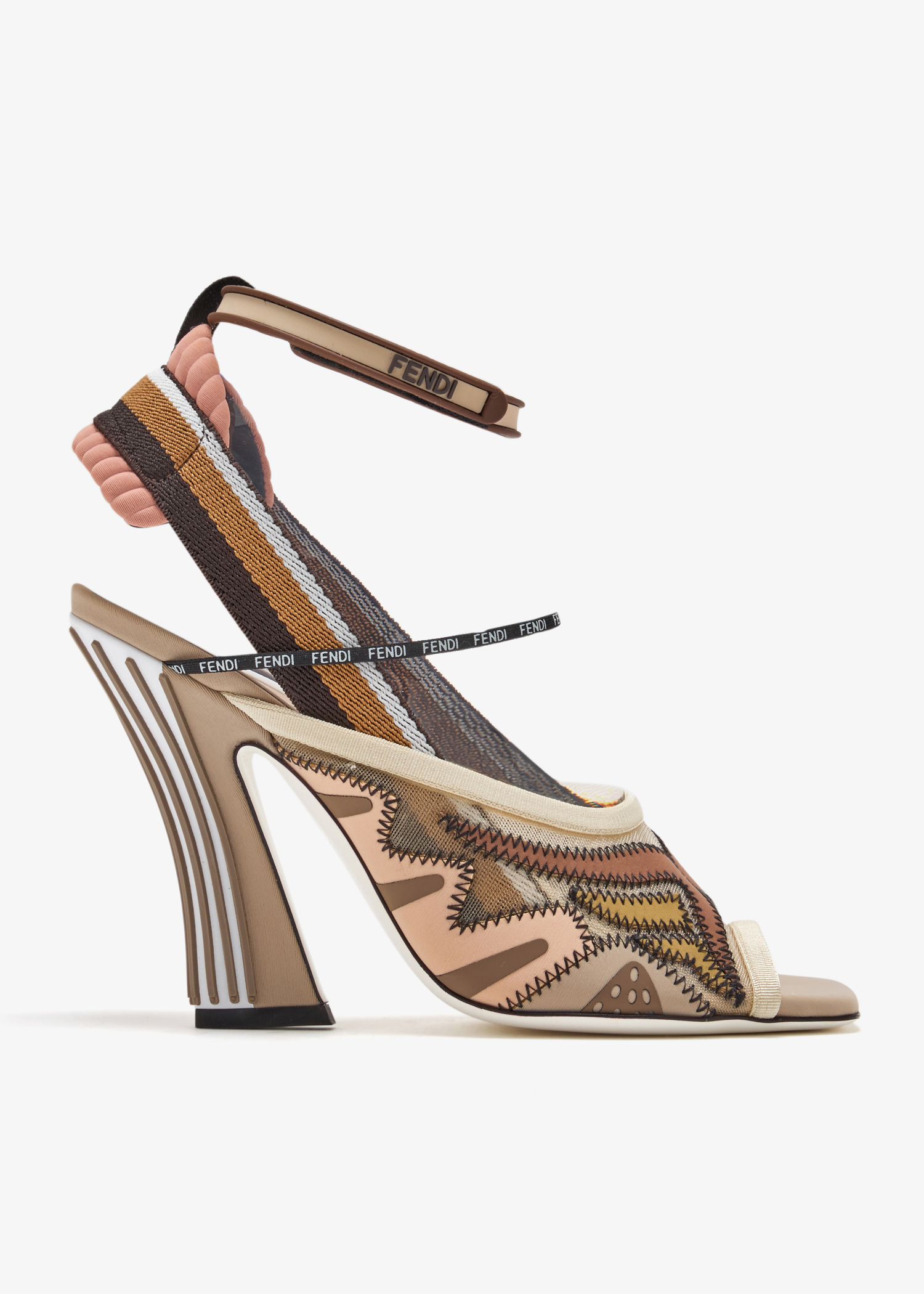 

Evie slingback sandals, Beige