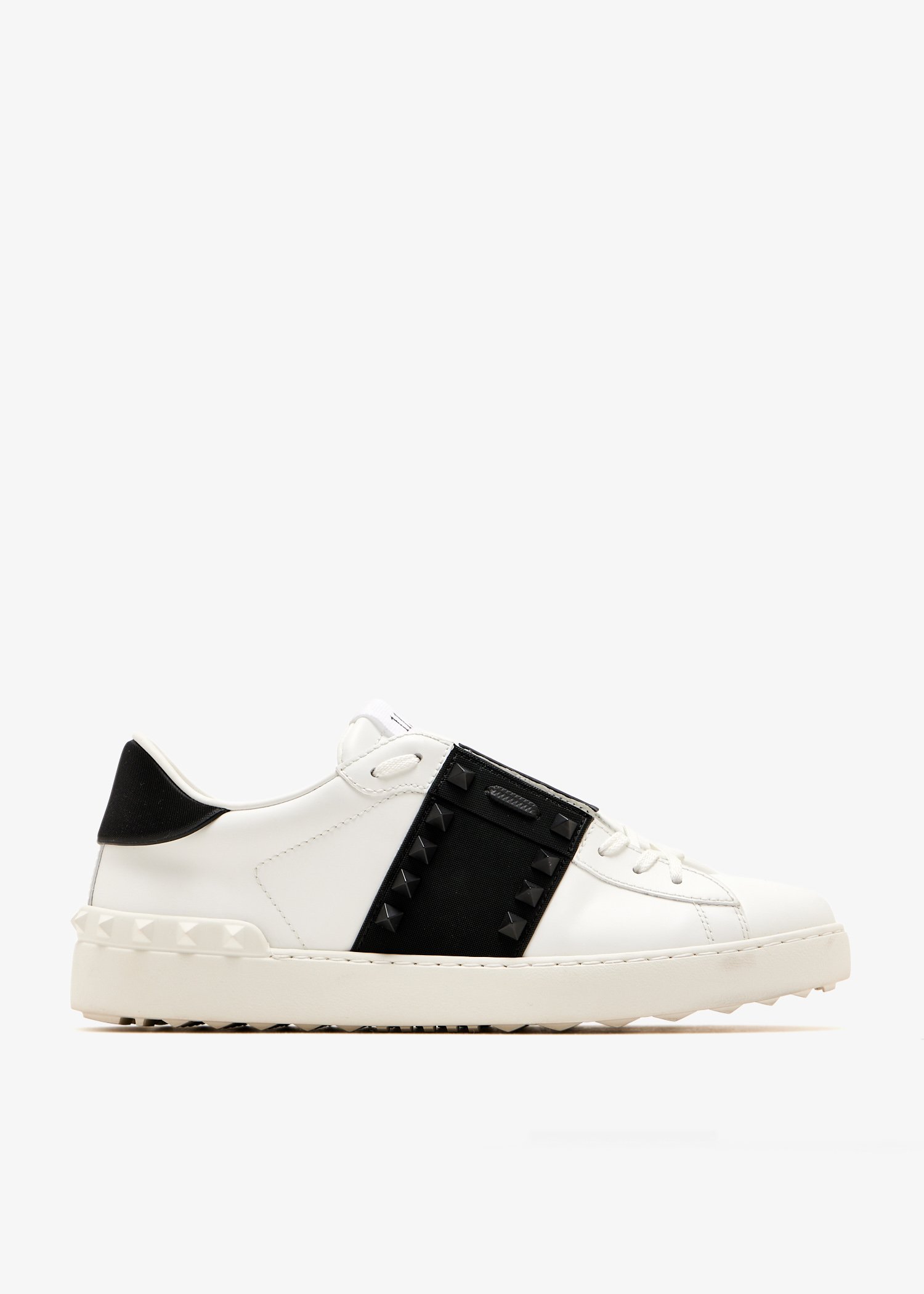 

Open Rockstud sneakers, White