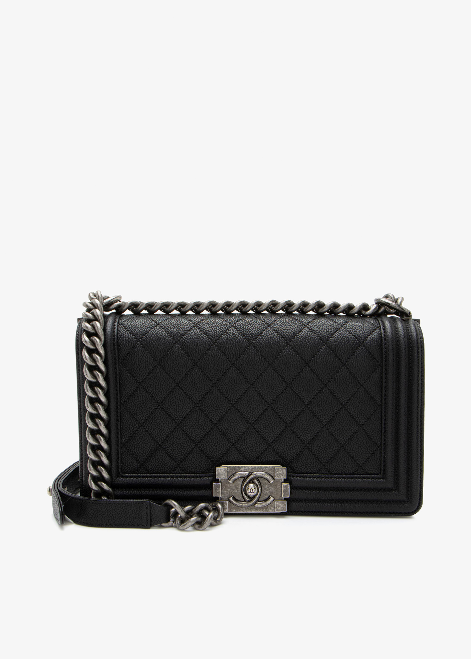 

Medium Boy Bag, Black