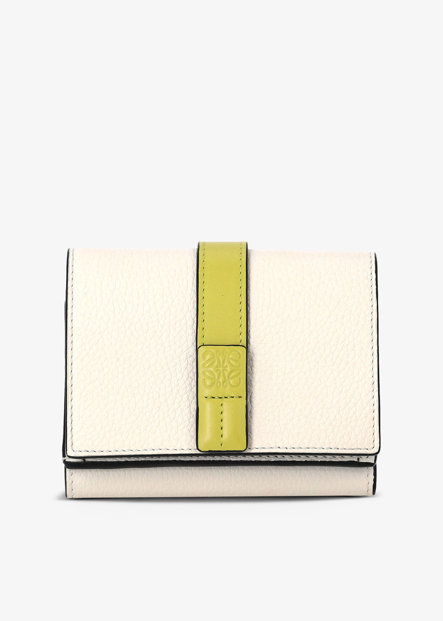 

Loewe Trifold wallet, White