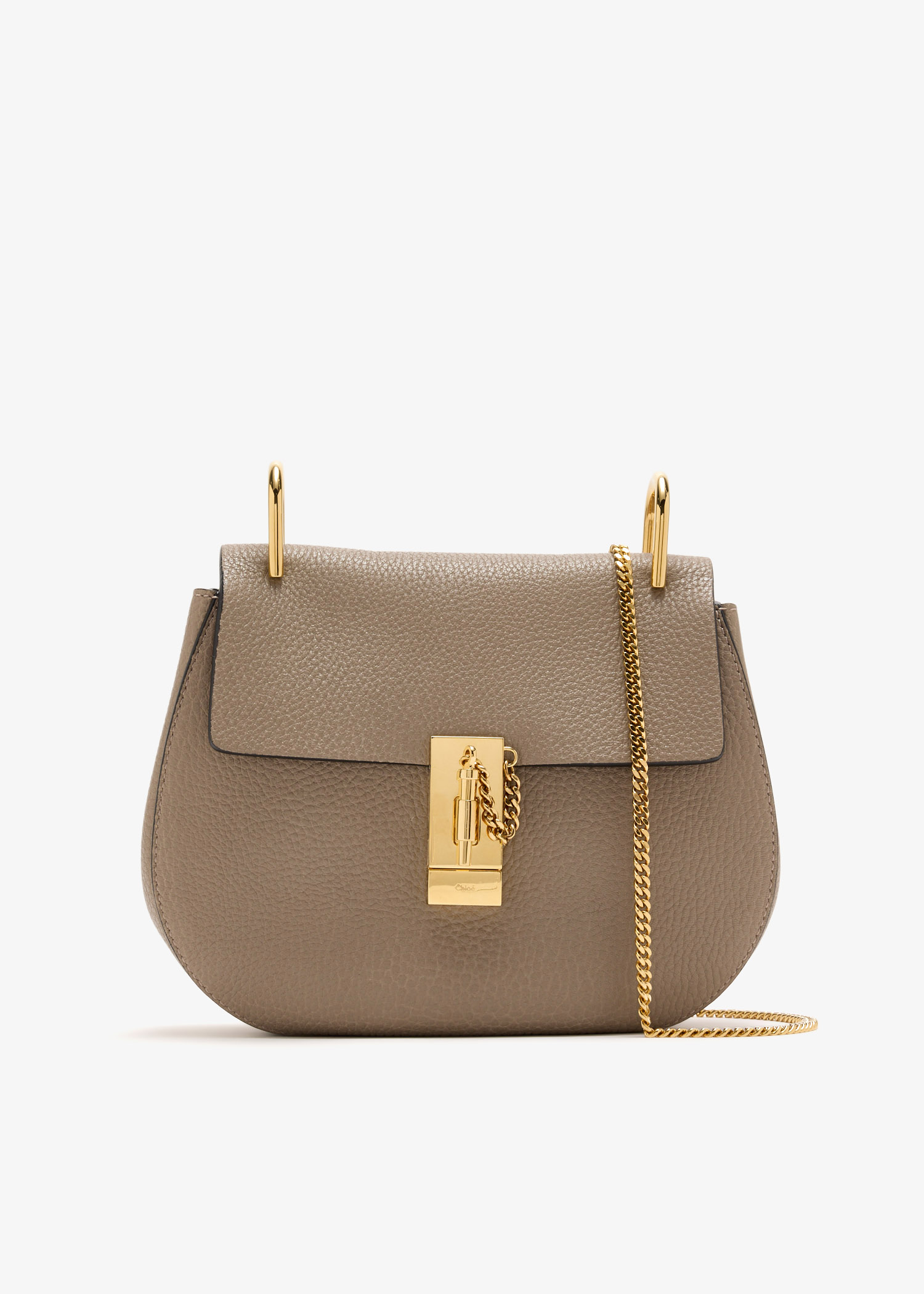 

Medium Drew bag, Taupe