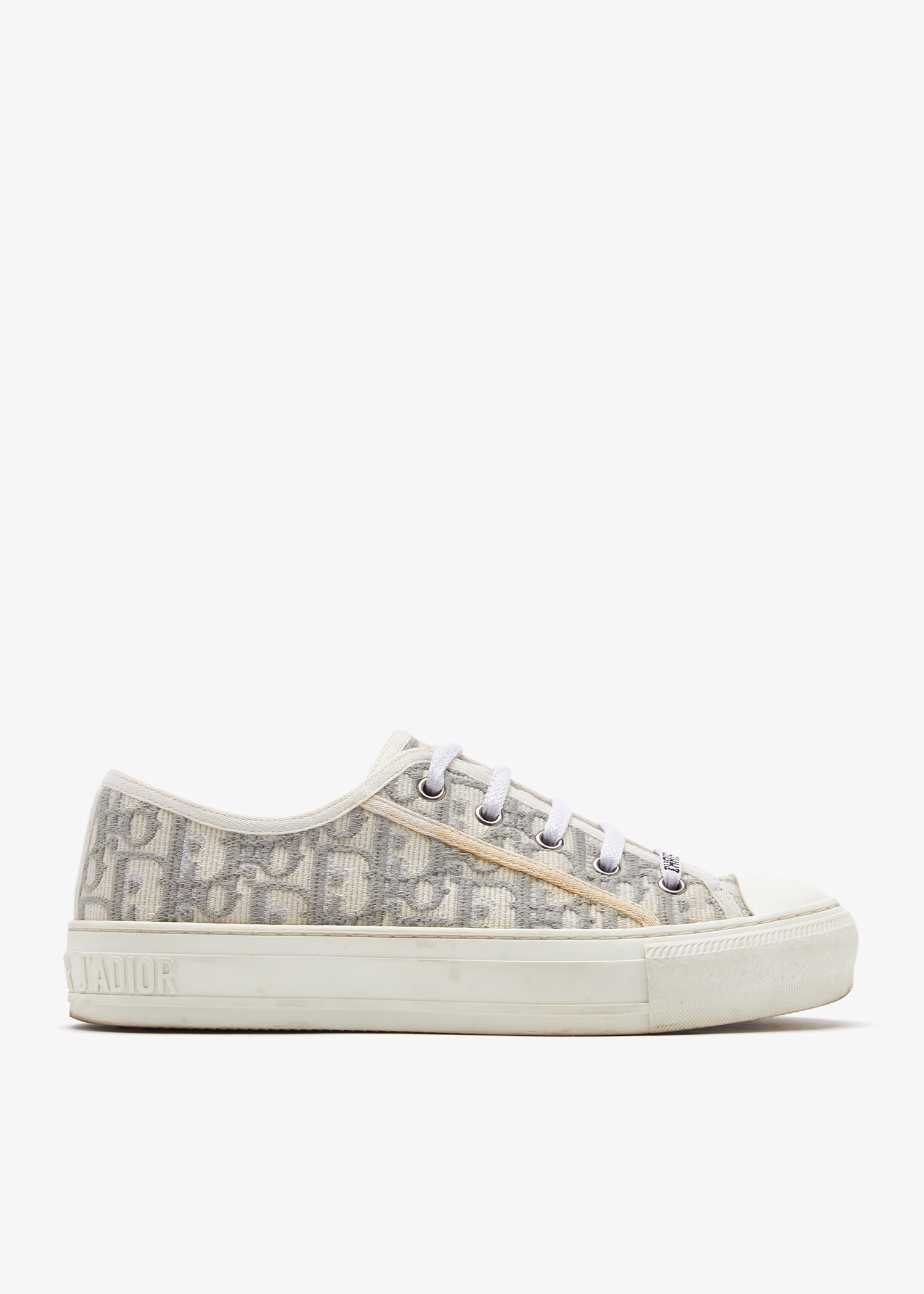 

Oblique Walk'n'Dior sneakers, Cream