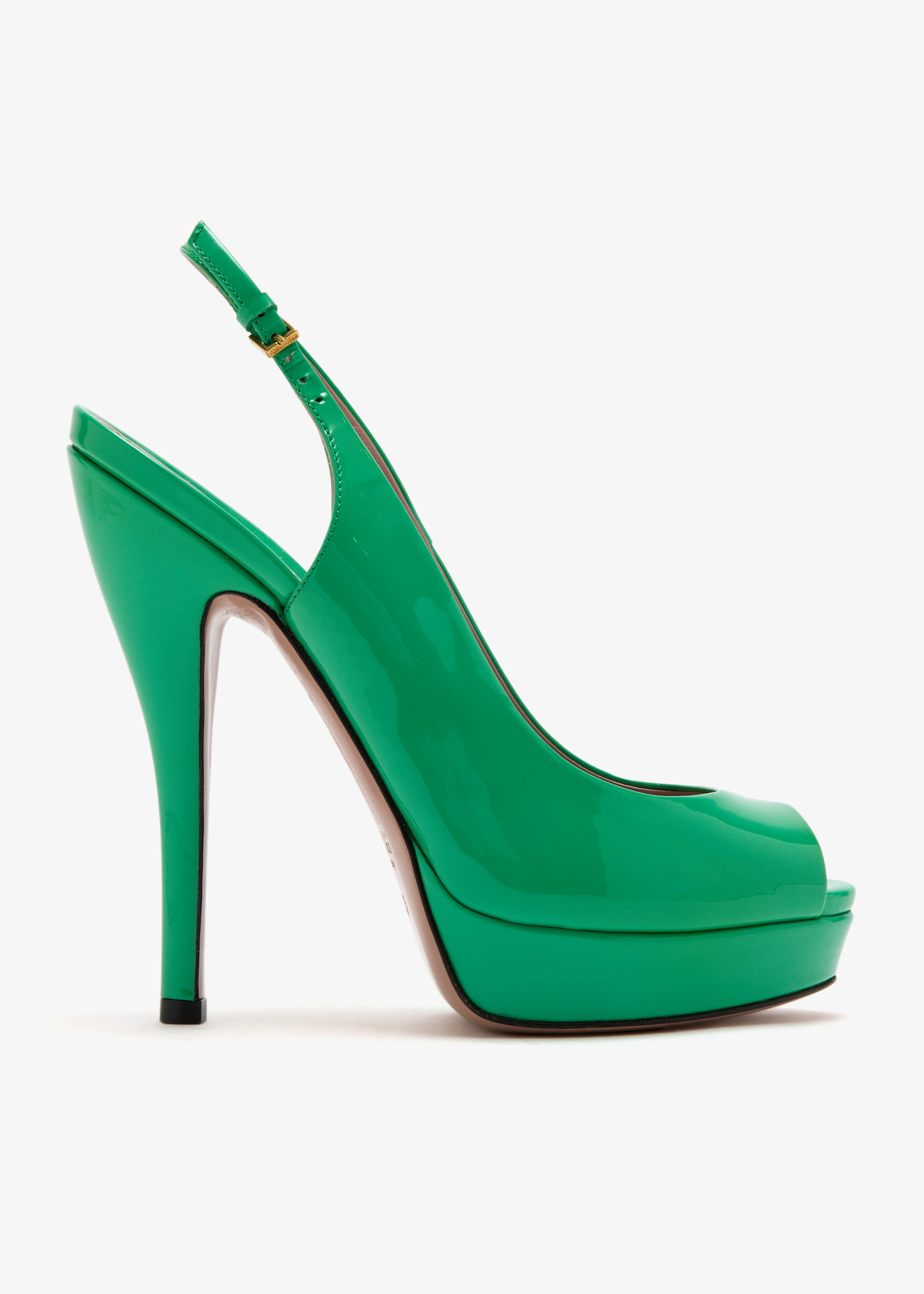 

Sofia platform pumps, Green